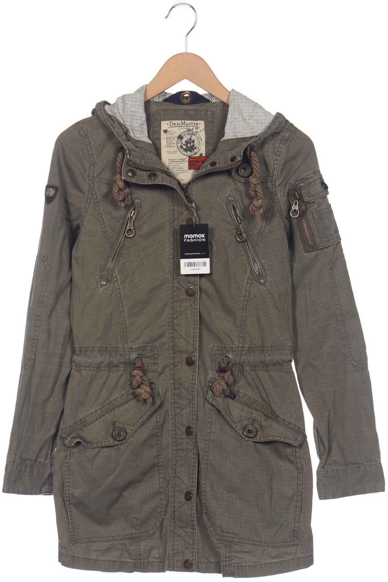 

DreiMaster Damen Mantel, grün, Gr. 36