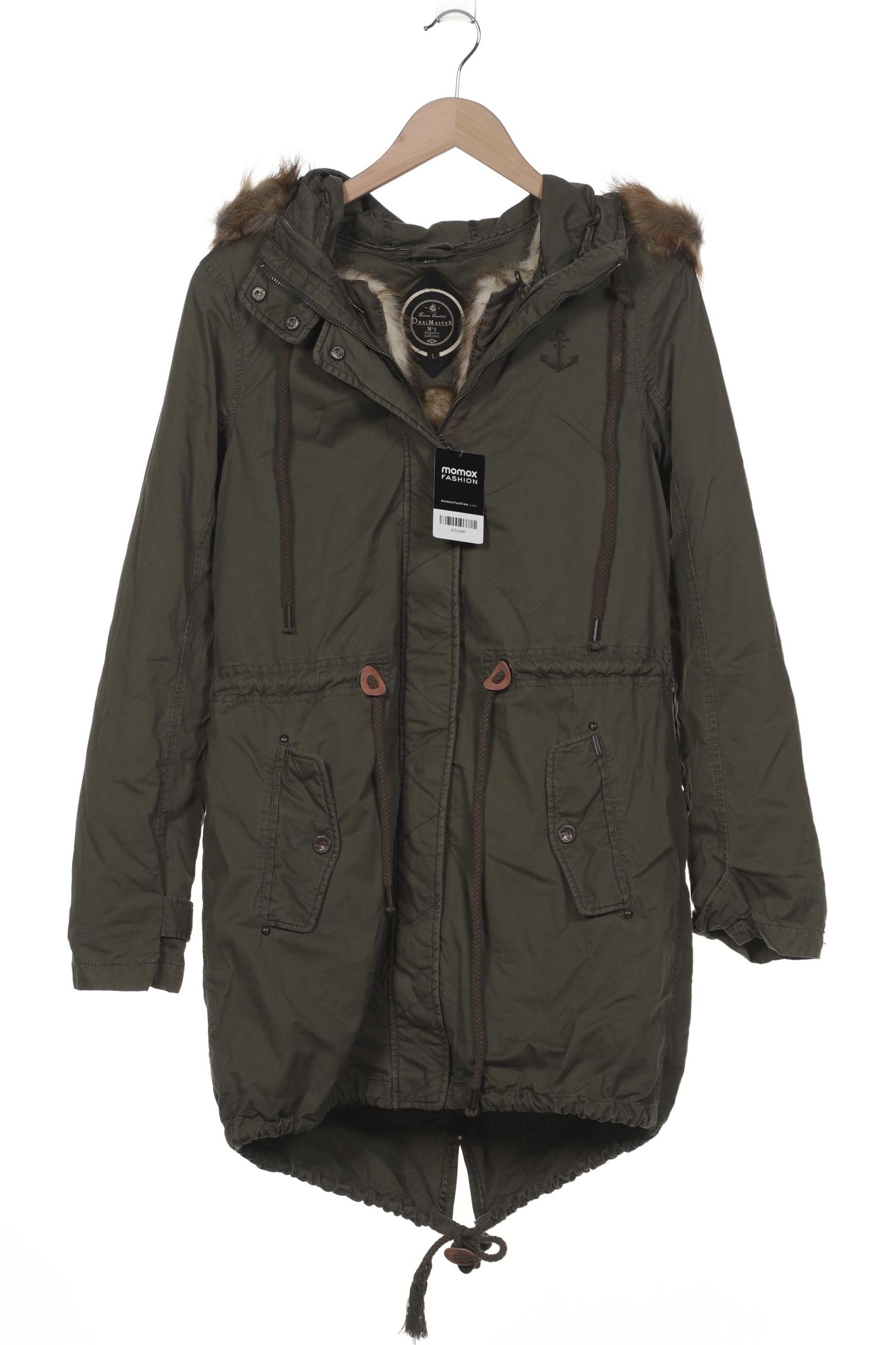 

DreiMaster Damen Mantel, grün, Gr. 42