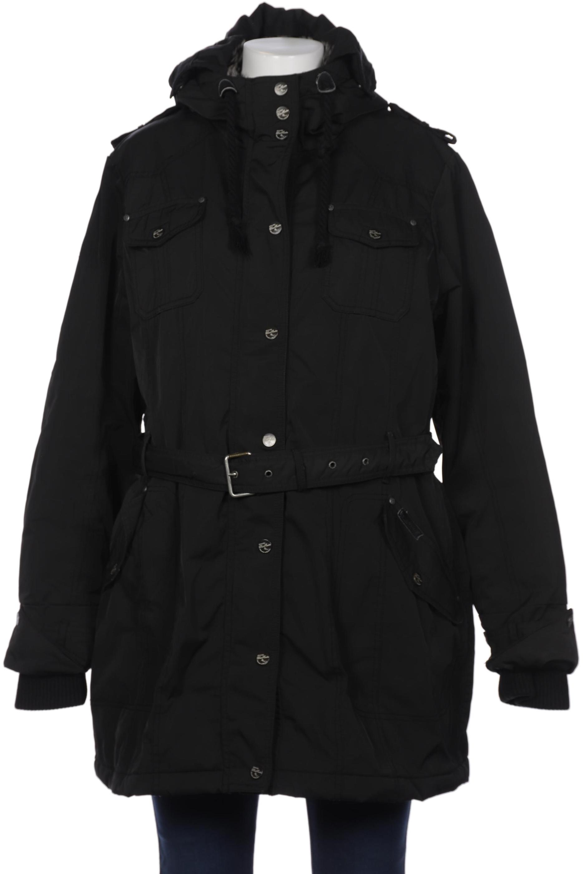 

DreiMaster Damen Mantel, schwarz, Gr. 46