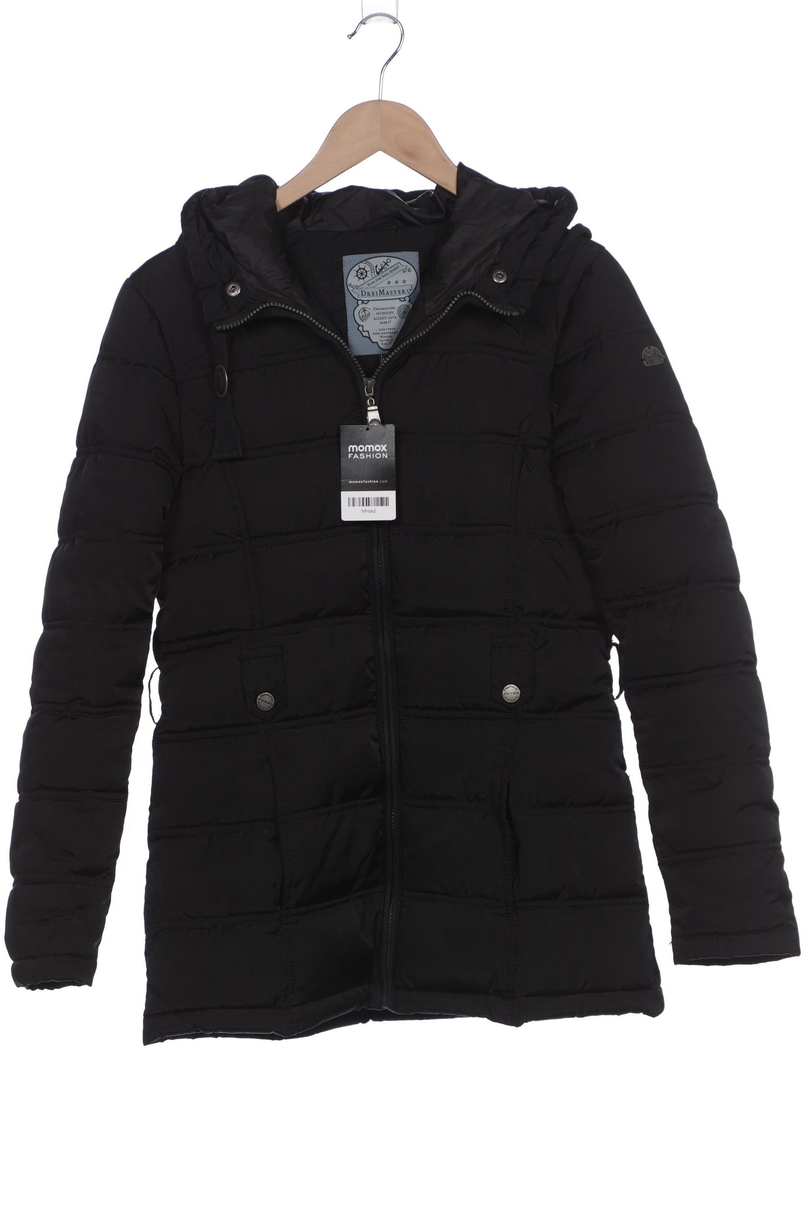 

DreiMaster Damen Mantel, schwarz, Gr. 38
