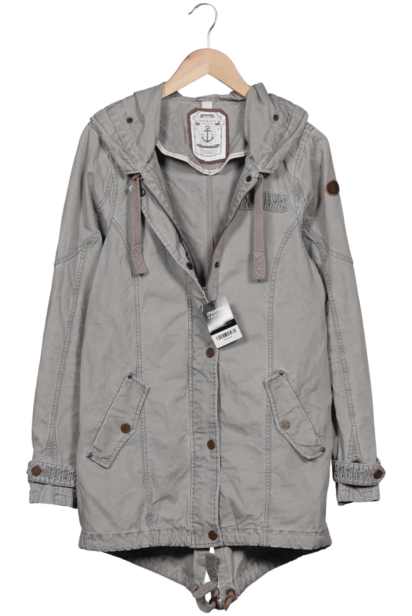 

DreiMaster Damen Mantel, grau, Gr. 42