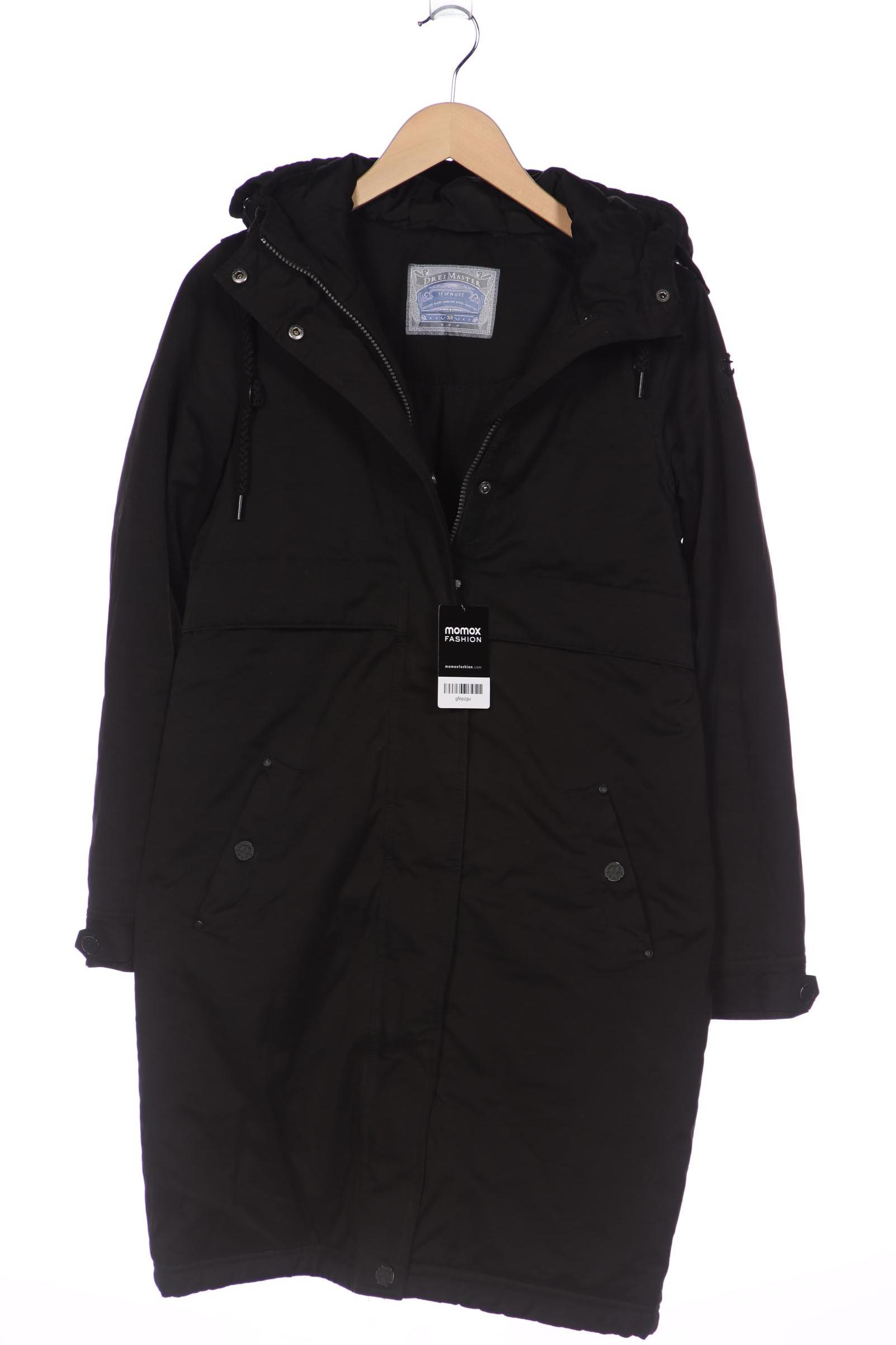 

DreiMaster Damen Mantel, schwarz, Gr. 34