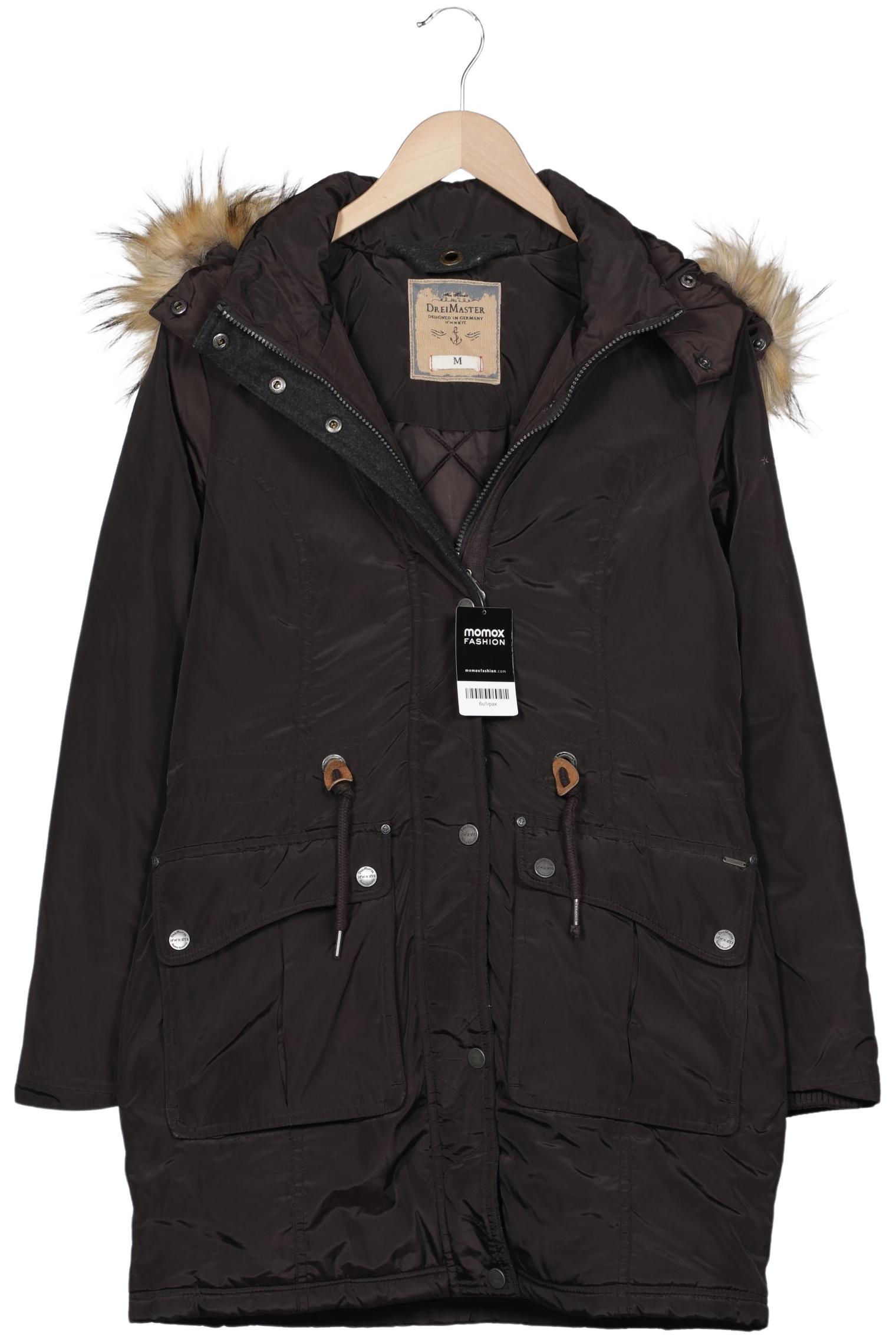 

DreiMaster Damen Mantel, schwarz, Gr. 38