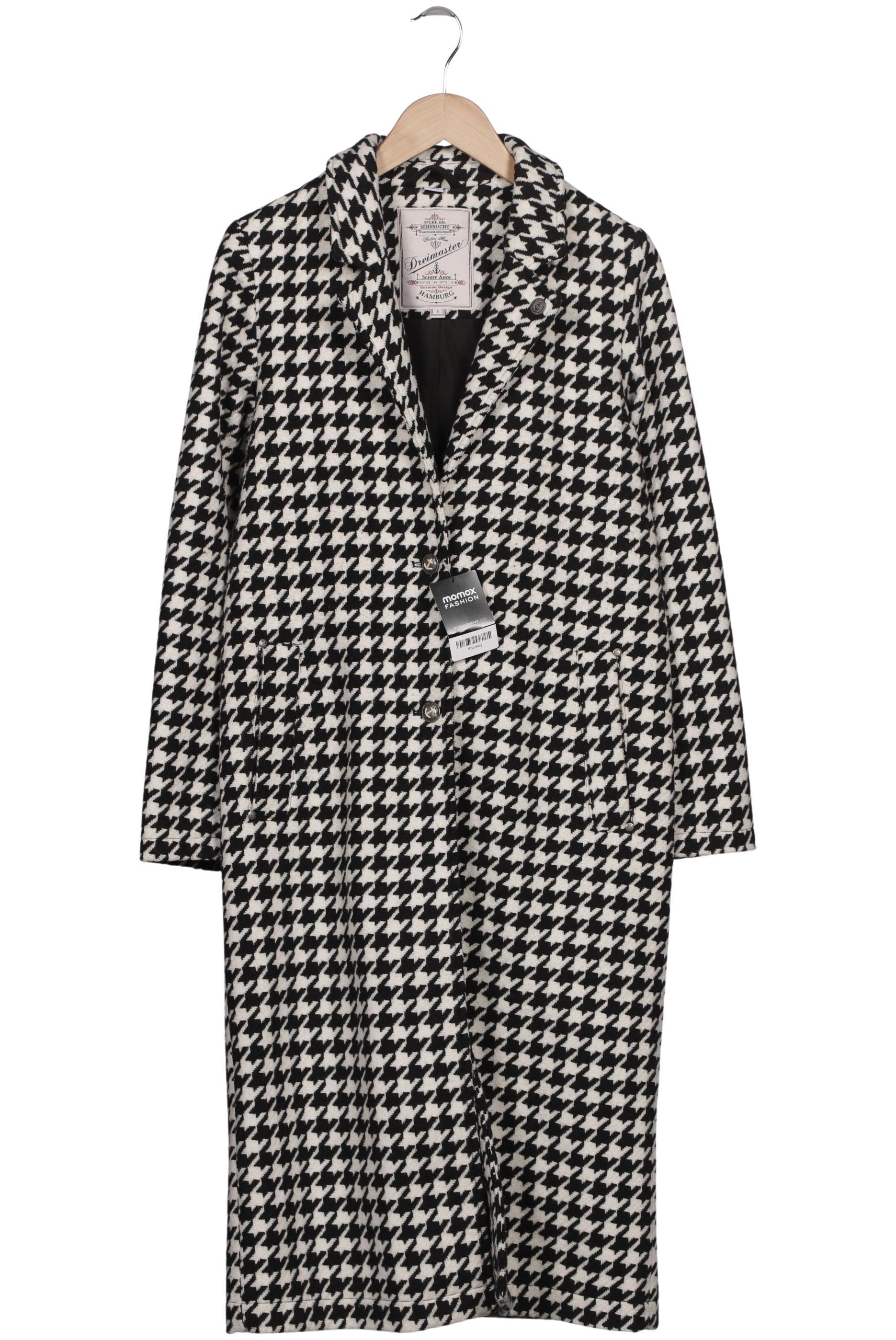 

DreiMaster Damen Mantel, schwarz, Gr. 36