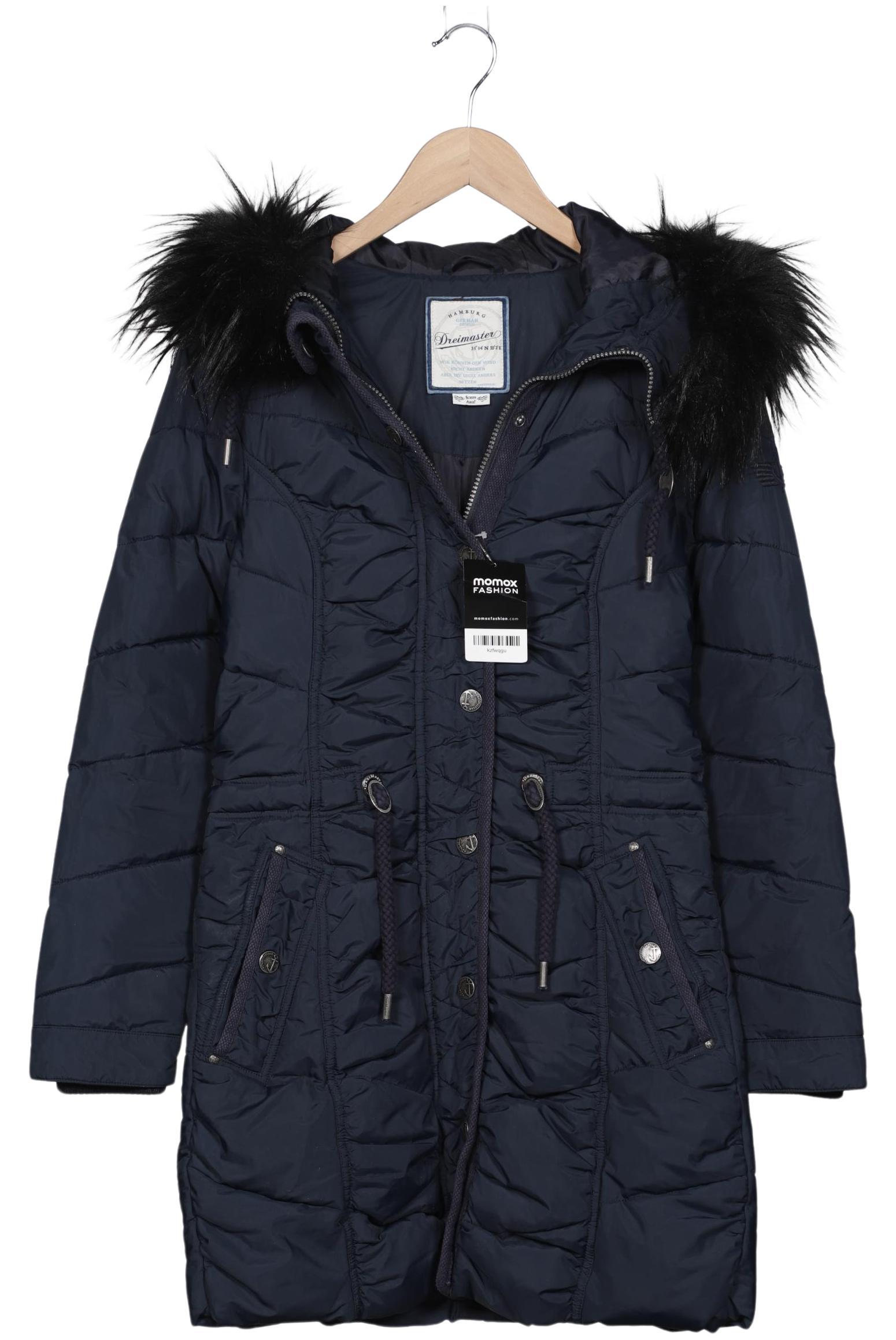 

DreiMaster Damen Mantel, marineblau, Gr. 38