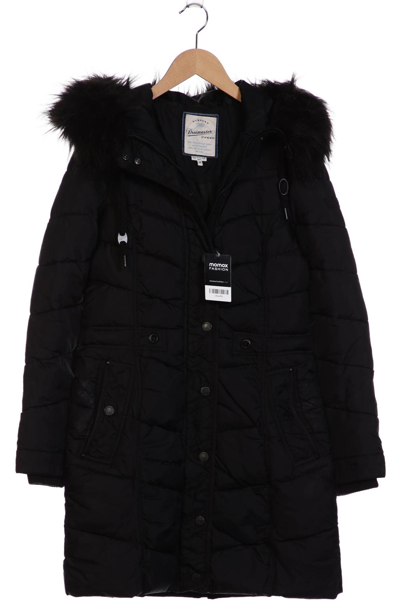 

DreiMaster Damen Mantel, schwarz, Gr. 38