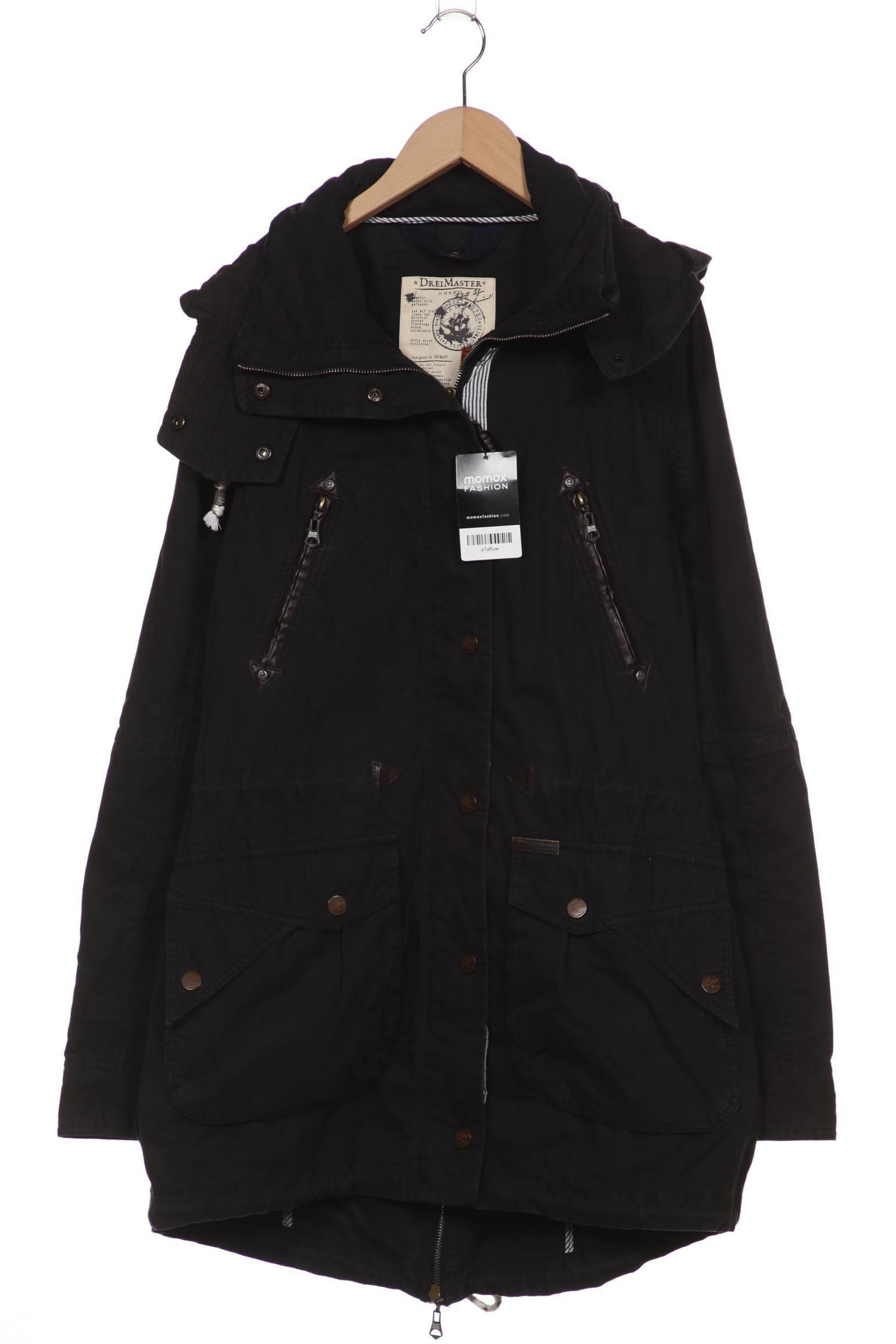 

DreiMaster Damen Mantel, schwarz