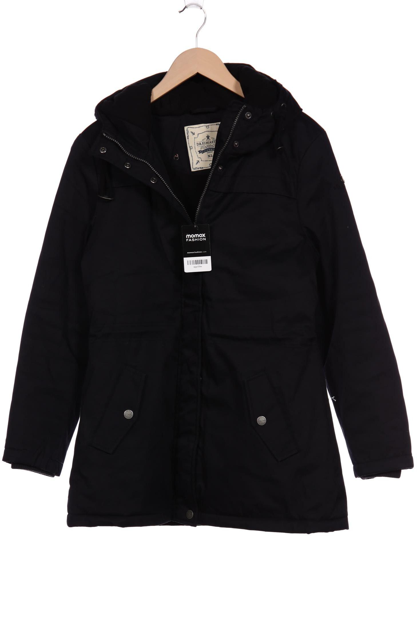 

DreiMaster Damen Mantel, schwarz