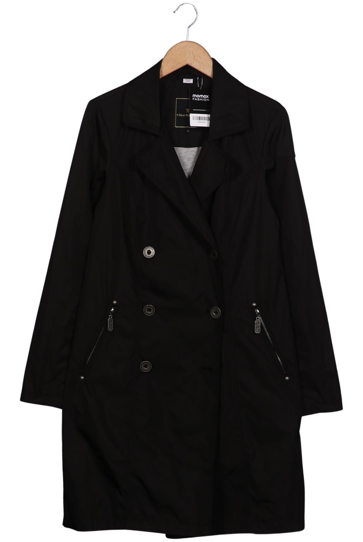 

DreiMaster Damen Mantel, schwarz, Gr. 36