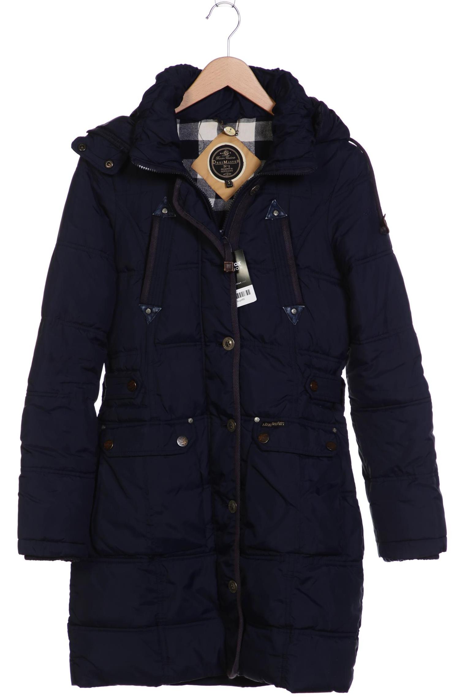 

DreiMaster Damen Mantel, marineblau, Gr. 36