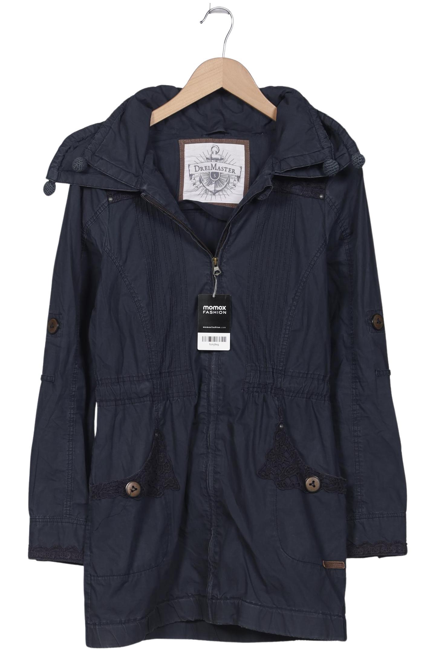 

DreiMaster Damen Mantel, marineblau, Gr. 36