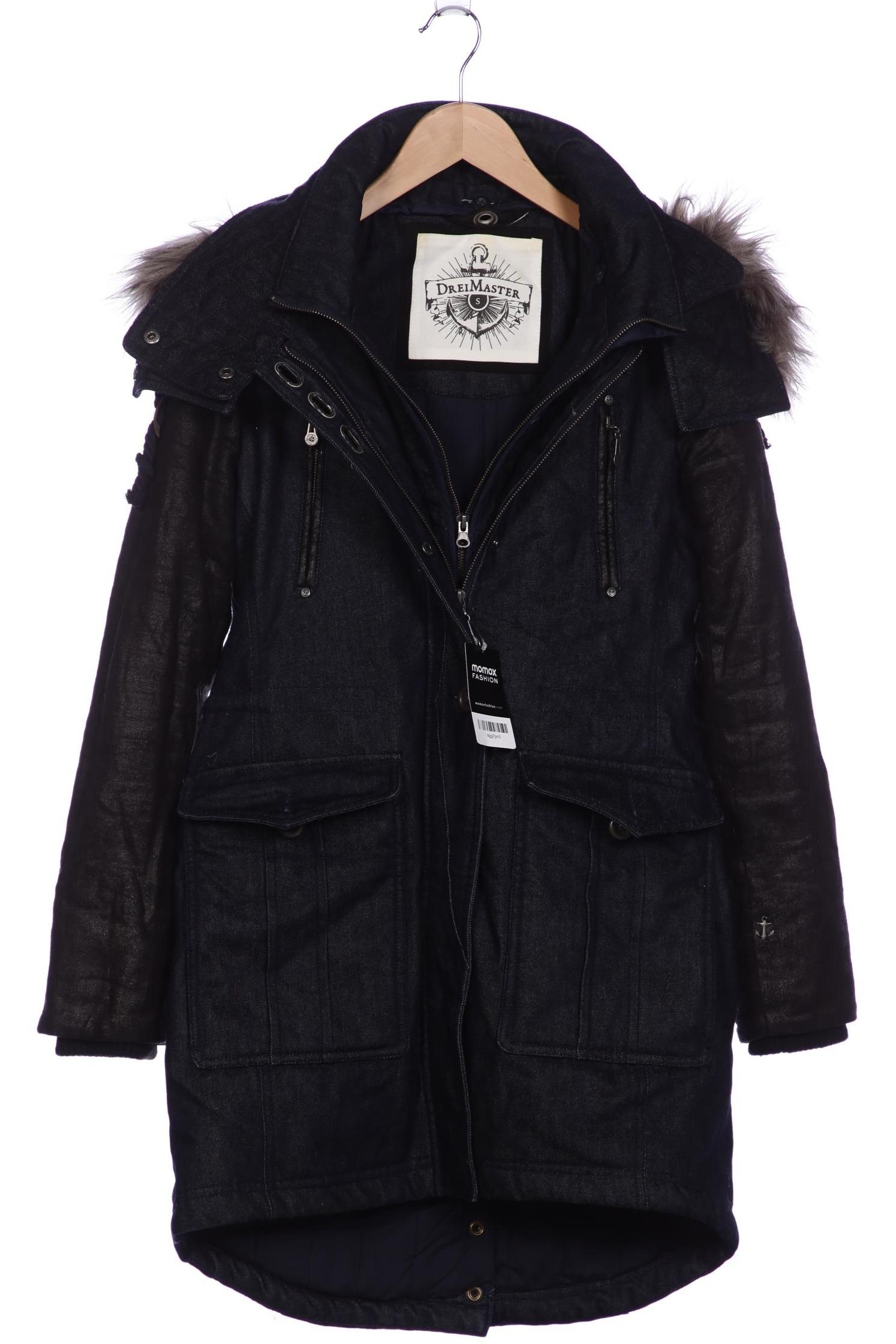 

DreiMaster Damen Mantel, marineblau, Gr. 36