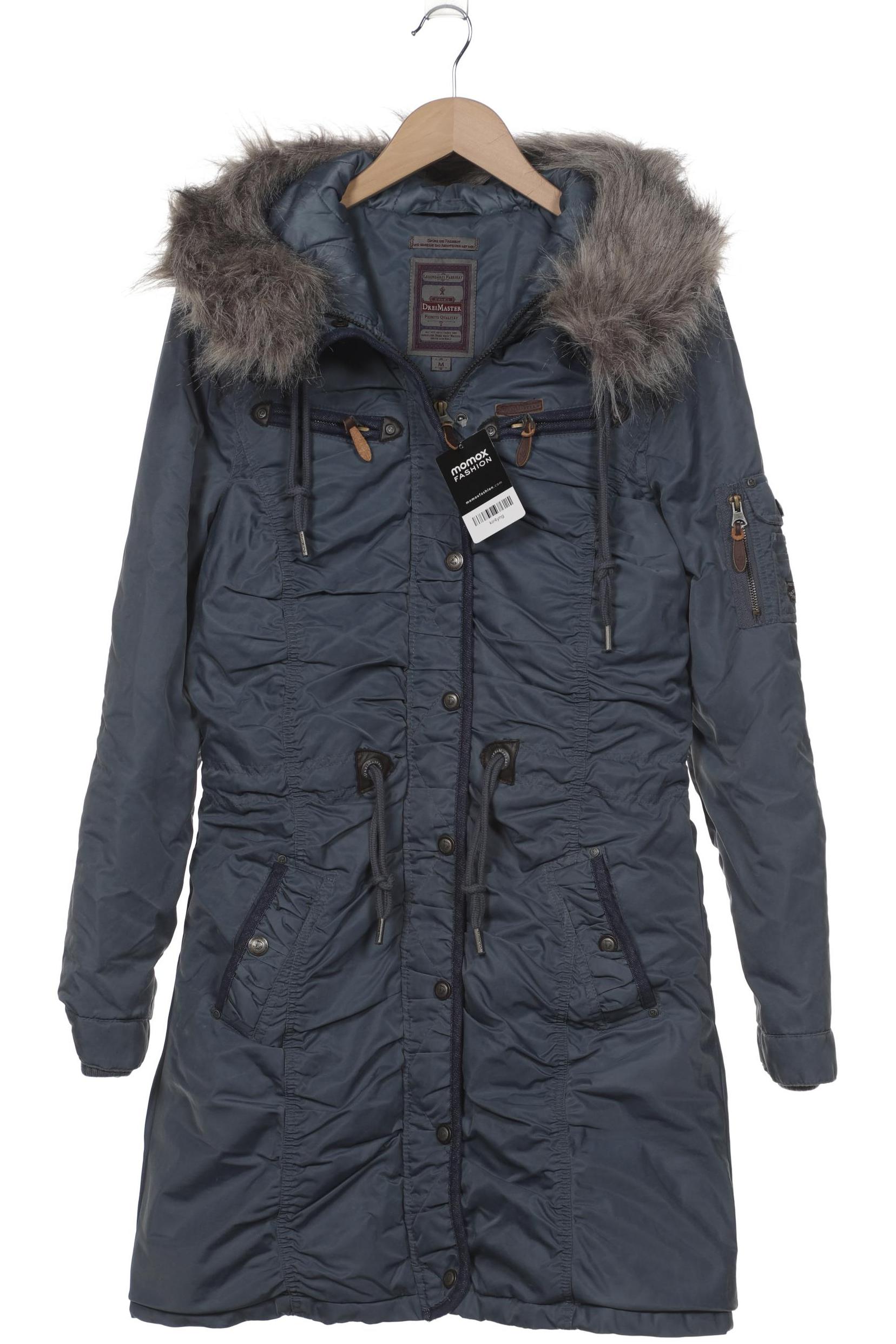 

DreiMaster Damen Mantel, blau, Gr. 38