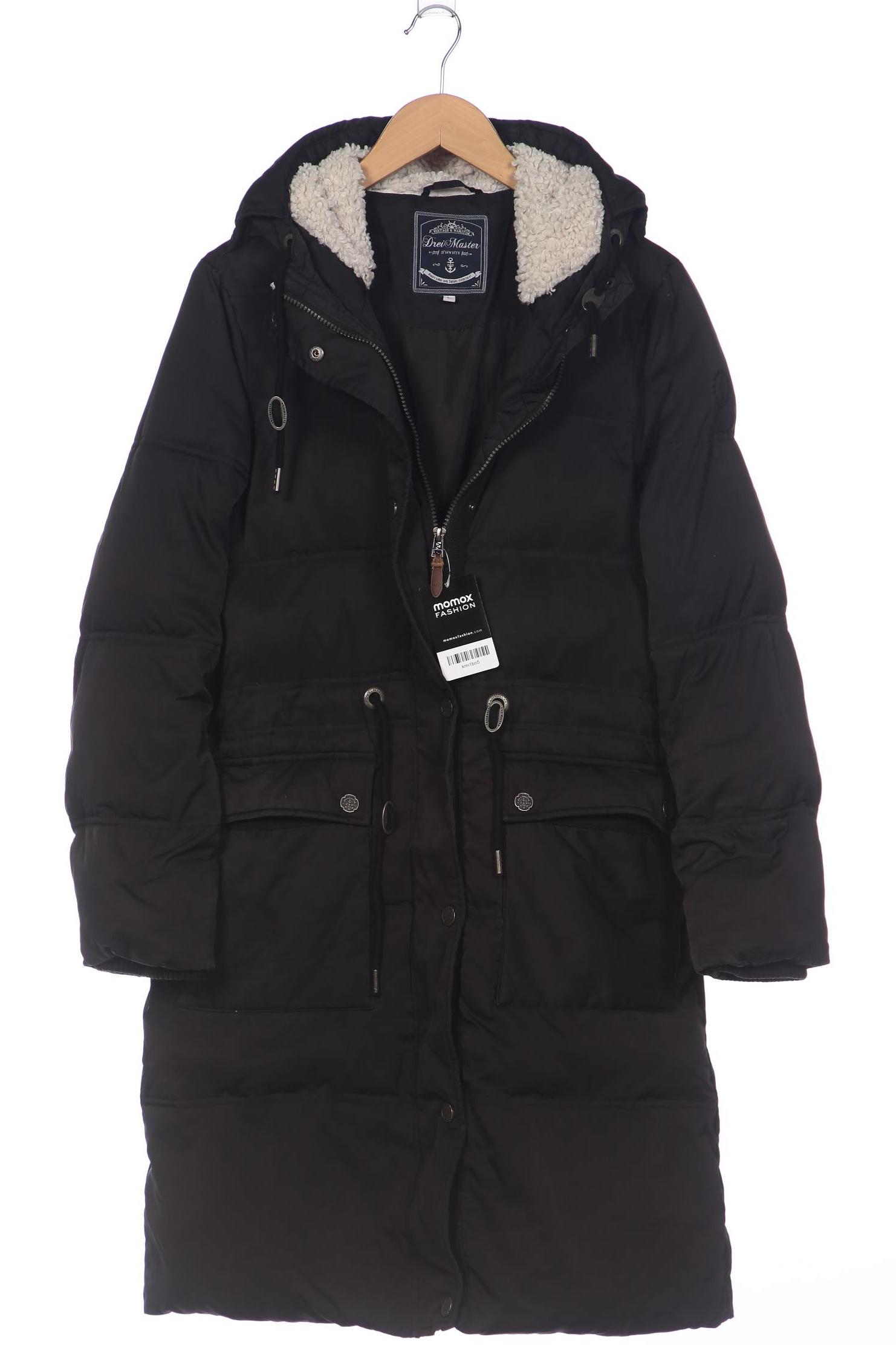 

DreiMaster Damen Mantel, schwarz, Gr. 42