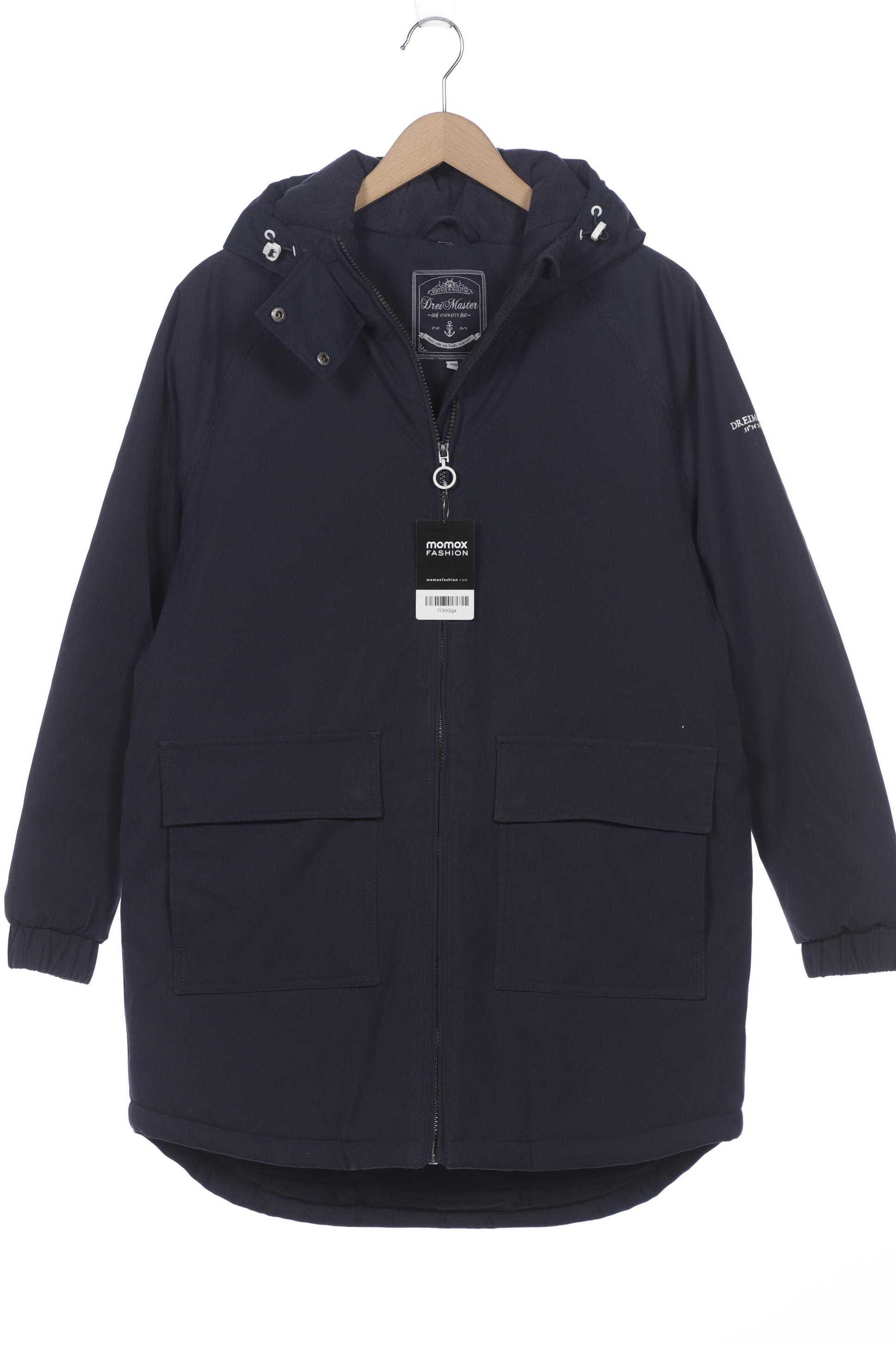 

DreiMaster Damen Mantel, marineblau, Gr. 34