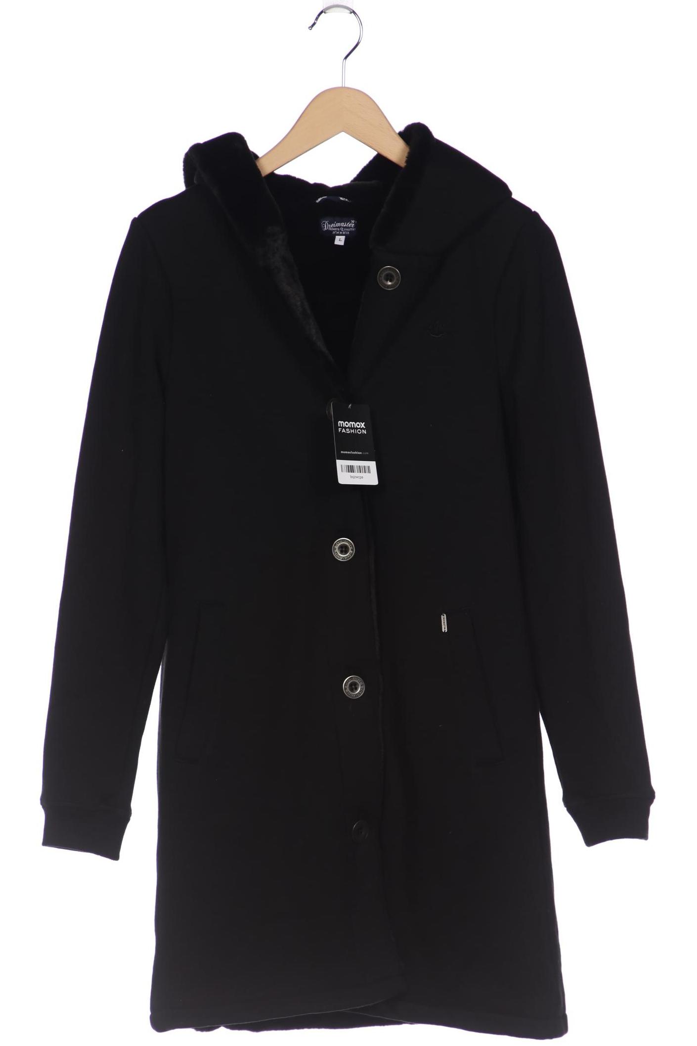 

DreiMaster Damen Mantel, schwarz