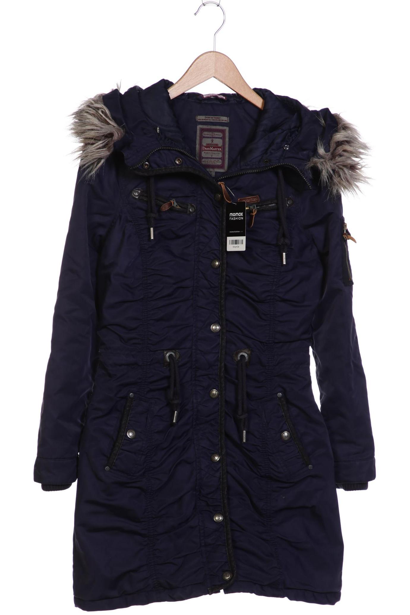 

DreiMaster Damen Mantel, marineblau, Gr. 34