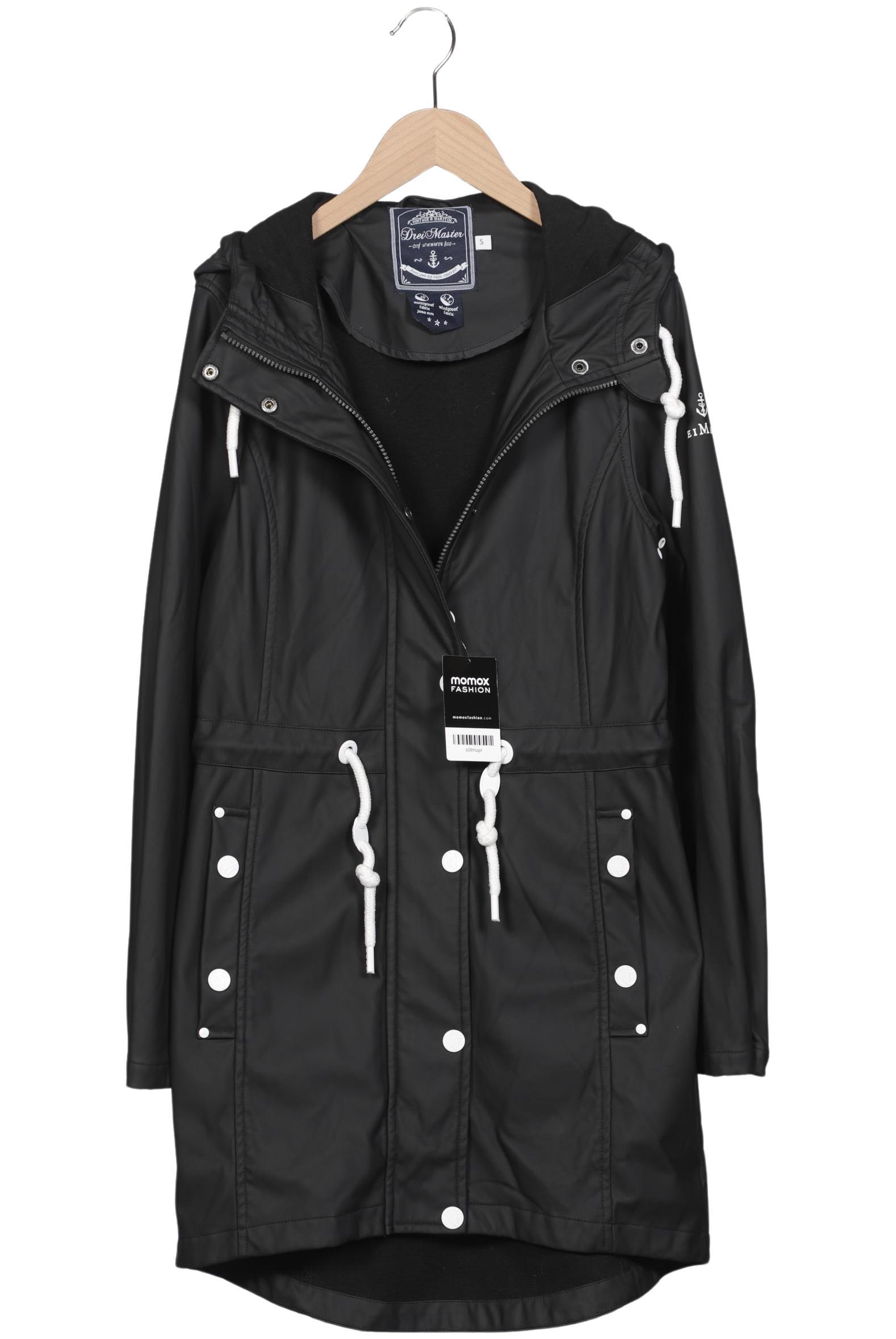 

DreiMaster Damen Mantel, schwarz, Gr. 36