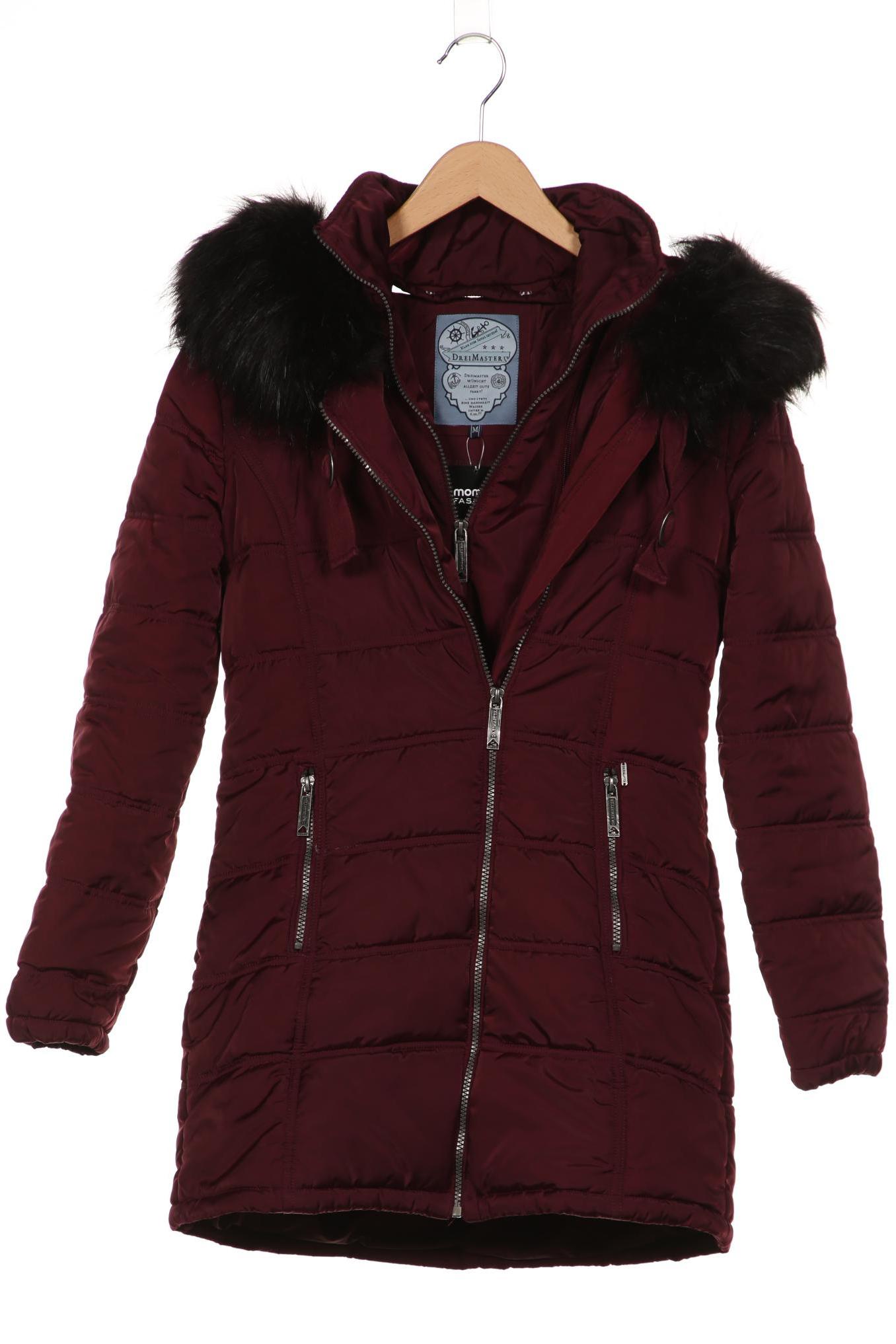 

DreiMaster Damen Mantel, bordeaux