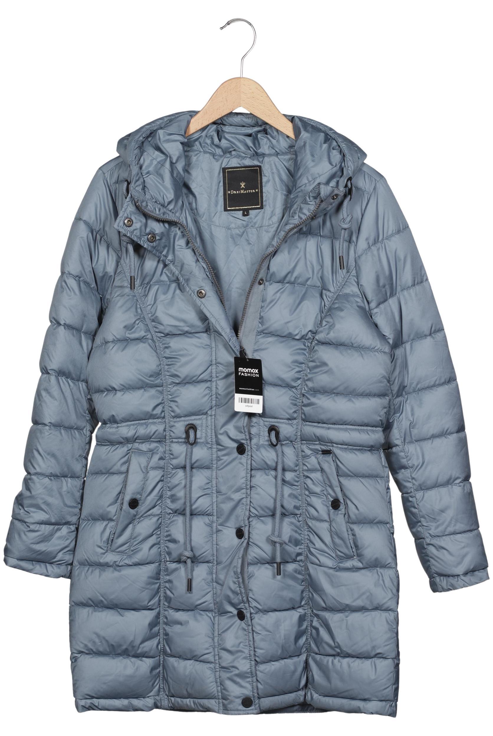 

DreiMaster Damen Mantel, hellblau, Gr. 42