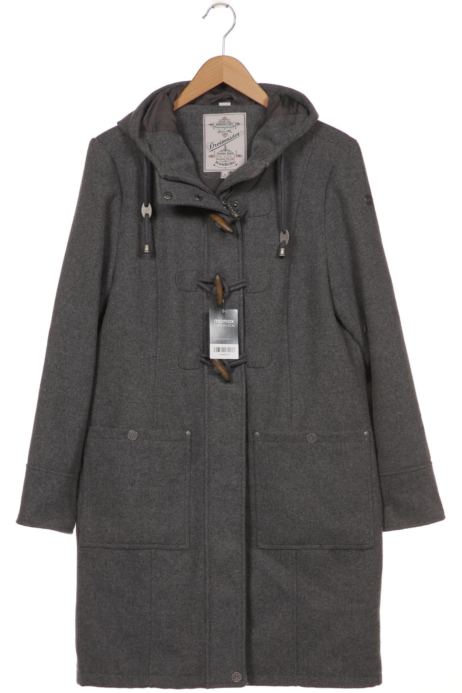 

DreiMaster Damen Mantel, grau, Gr. 44