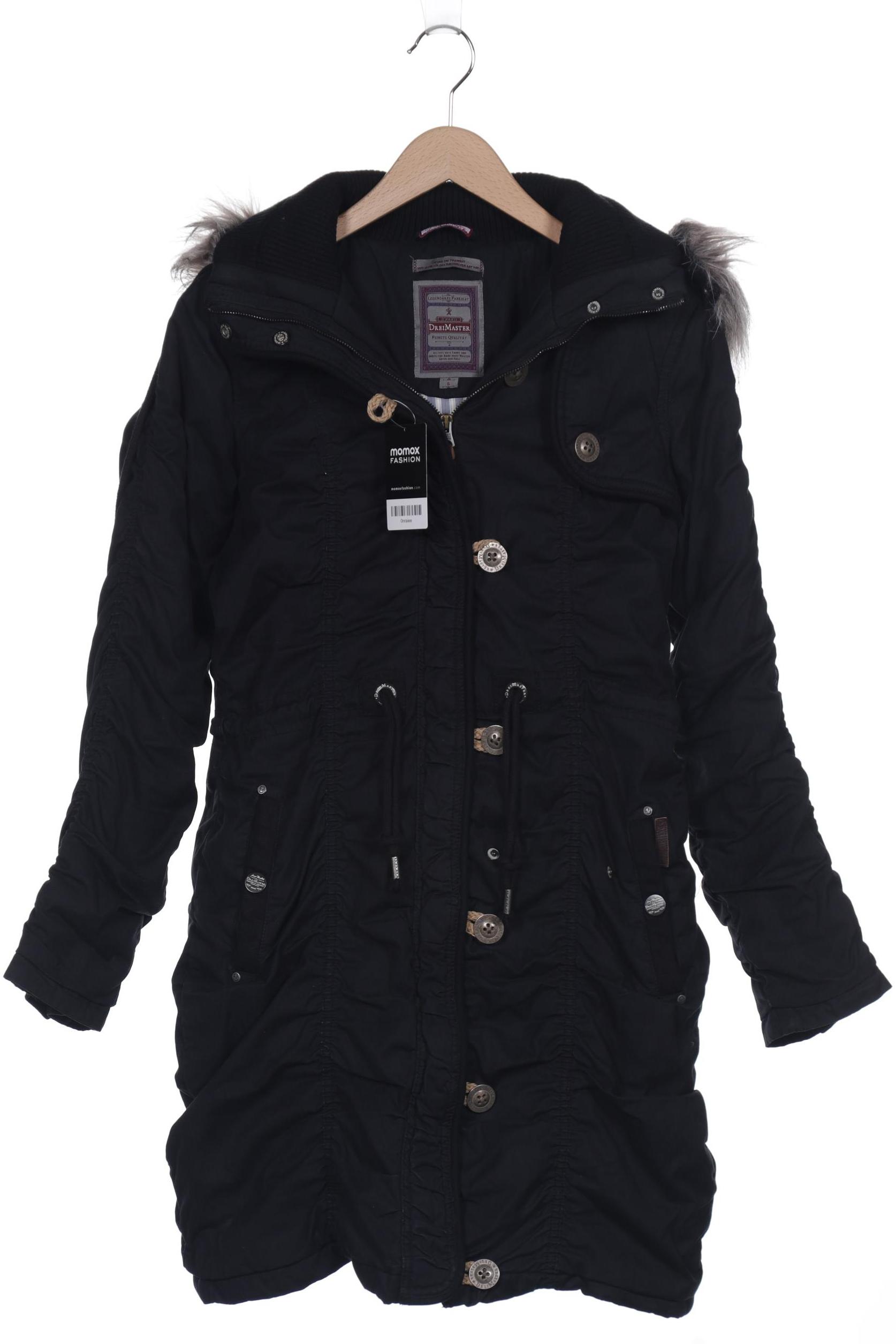 

DreiMaster Damen Mantel, marineblau, Gr. 36