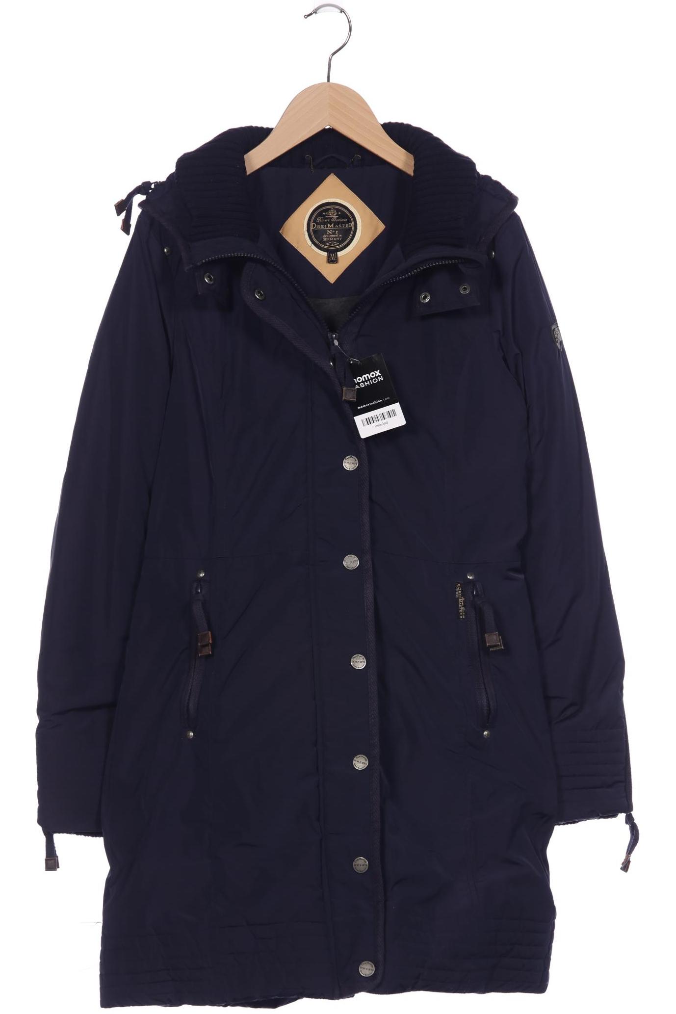 

DreiMaster Damen Mantel, marineblau, Gr. 38