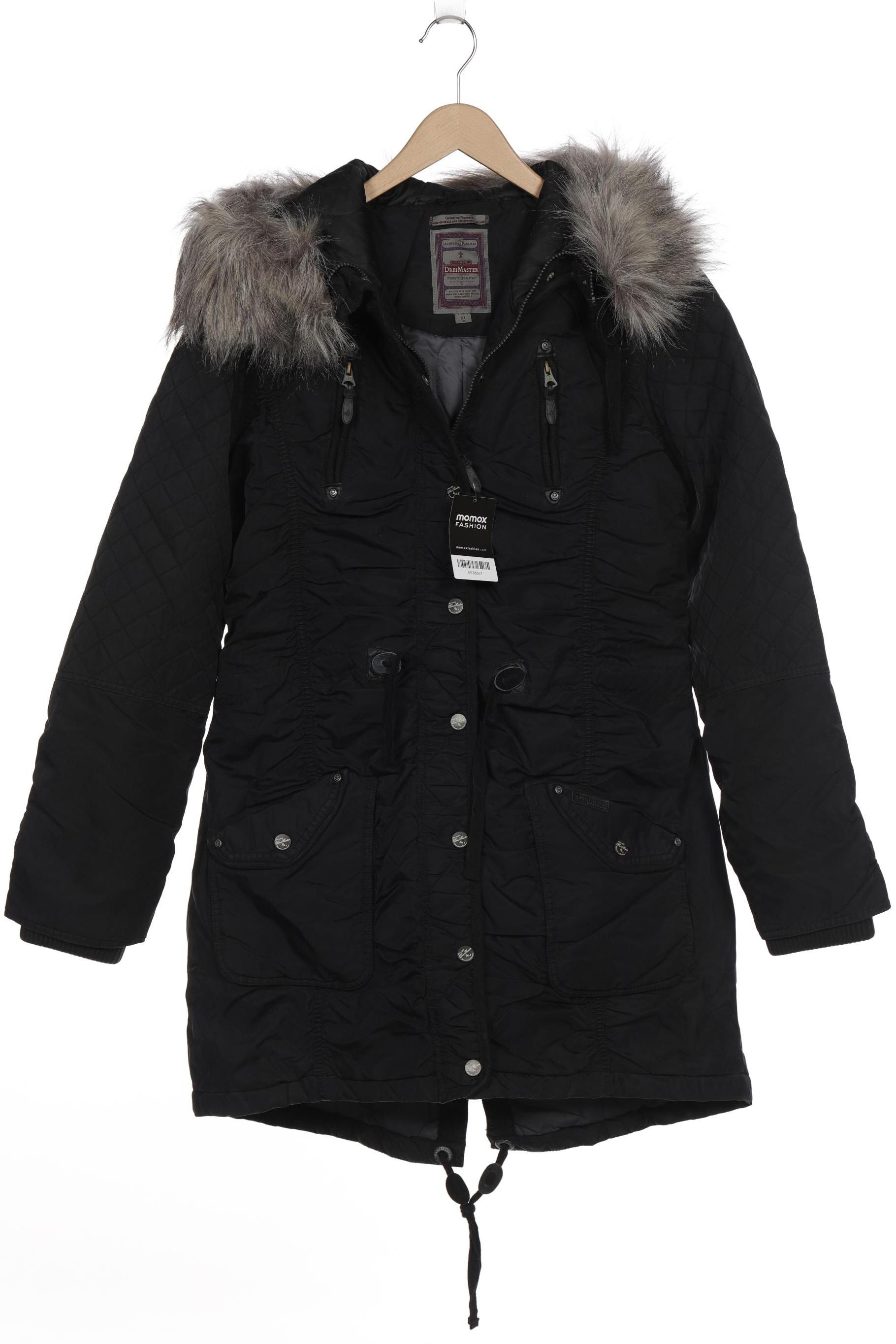 

DreiMaster Damen Mantel, schwarz, Gr. 44