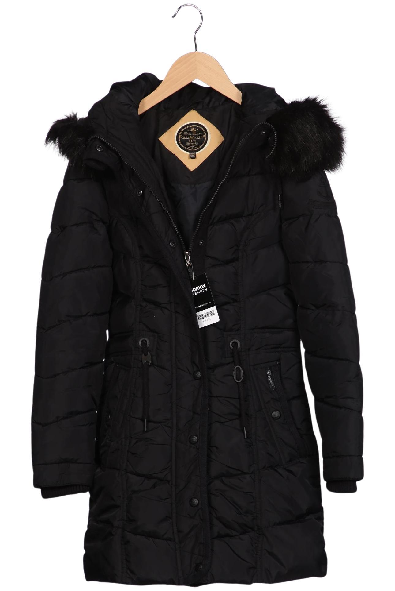 

DreiMaster Damen Mantel, schwarz, Gr. 34