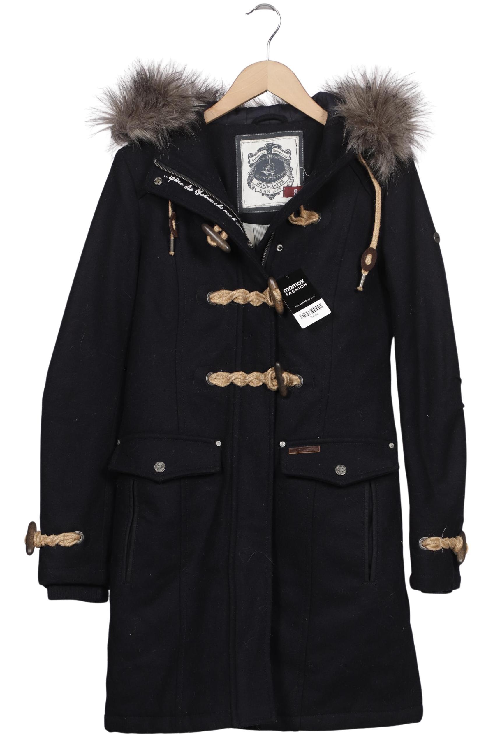 

DreiMaster Damen Mantel, marineblau, Gr. 36