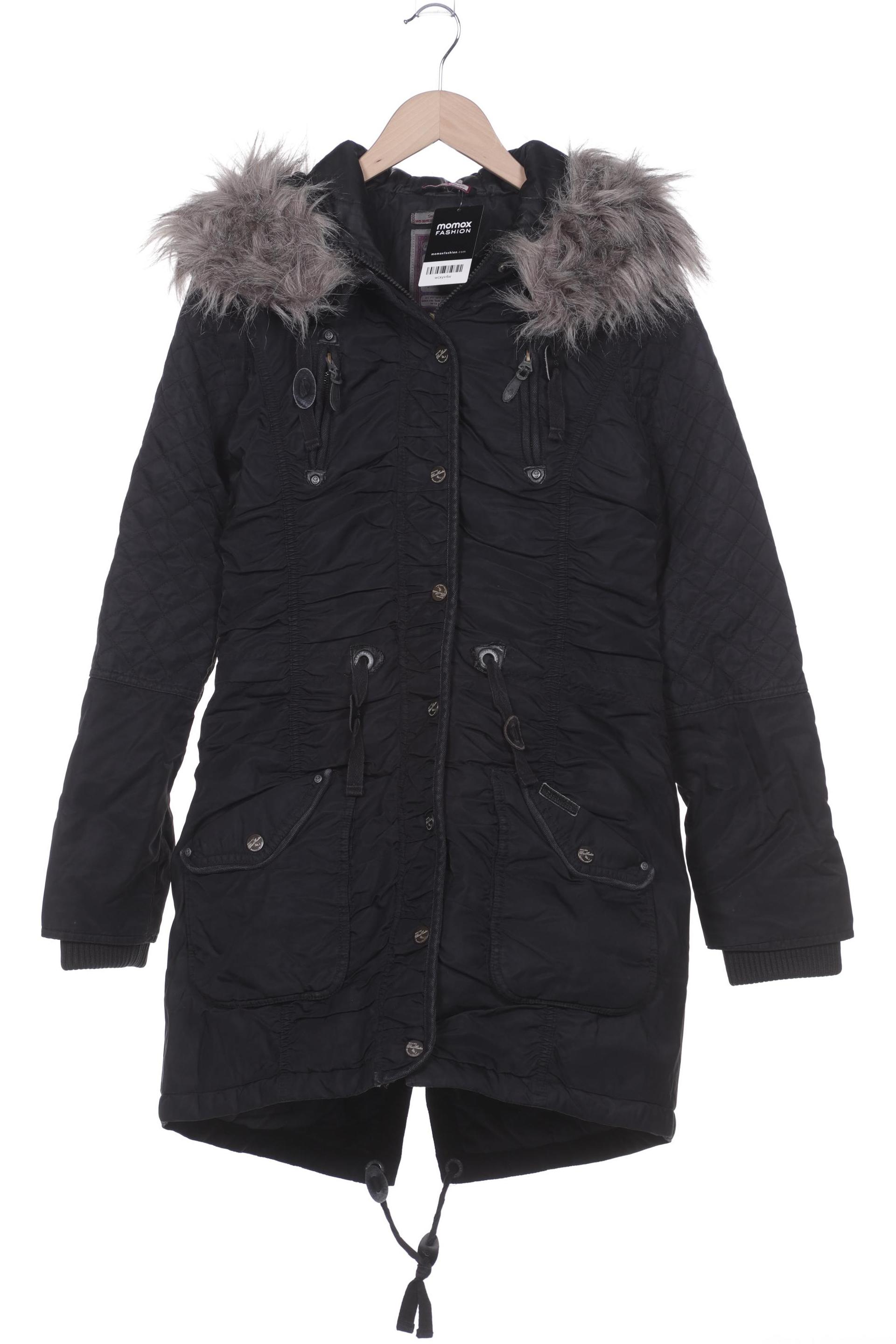 

DreiMaster Damen Mantel, schwarz, Gr. 38