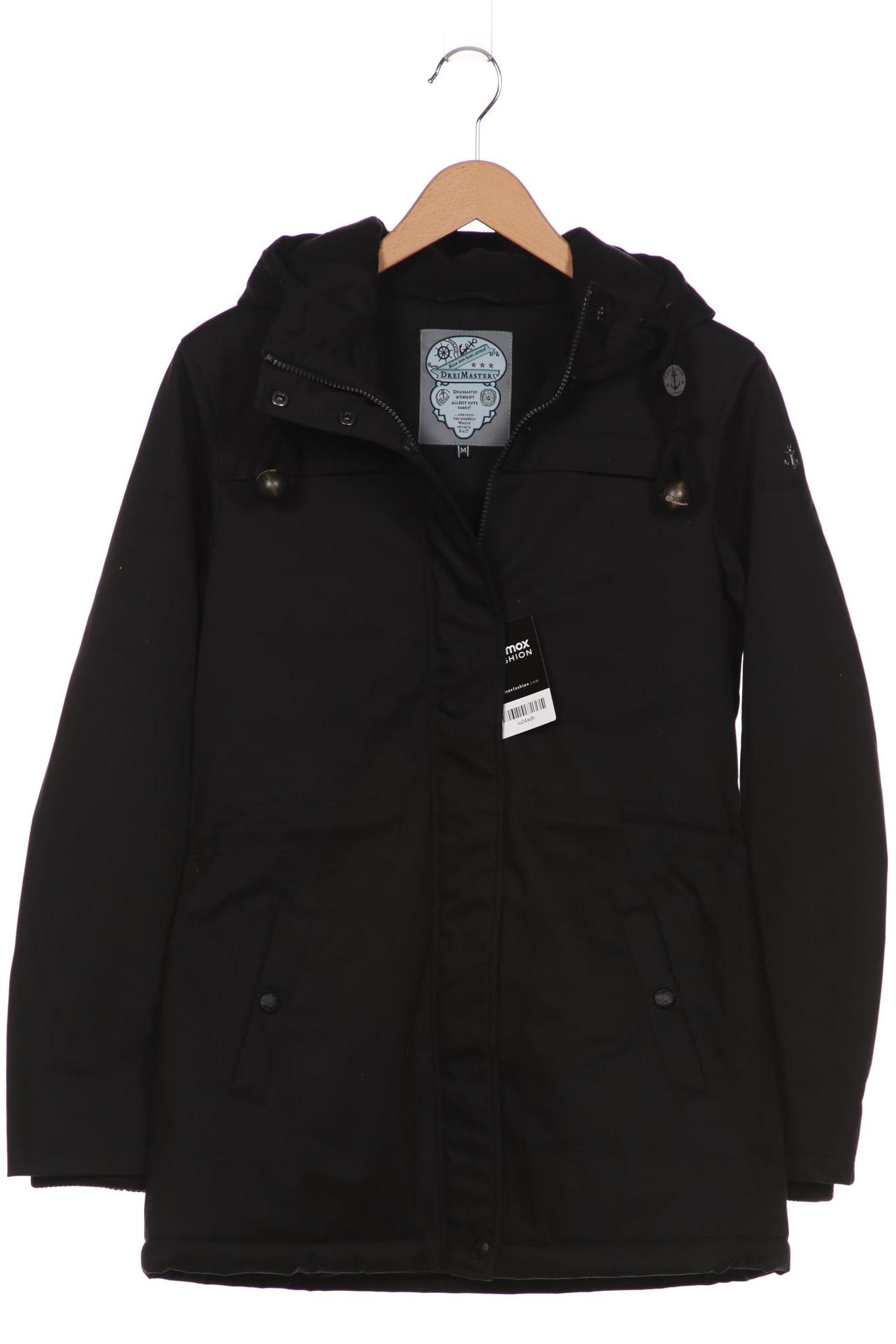 

DreiMaster Damen Mantel, schwarz, Gr. 38