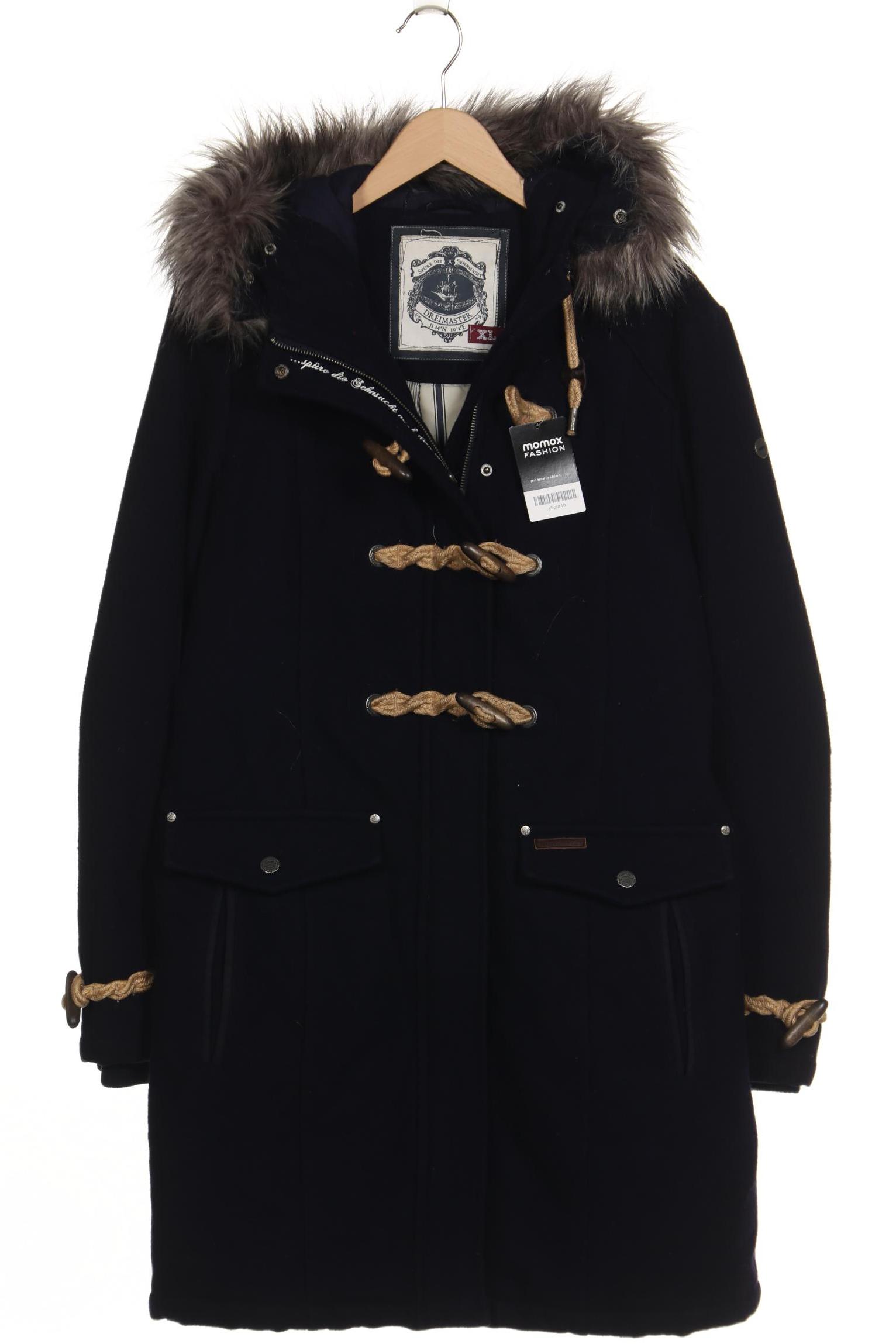 

DreiMaster Damen Mantel, marineblau, Gr. 44