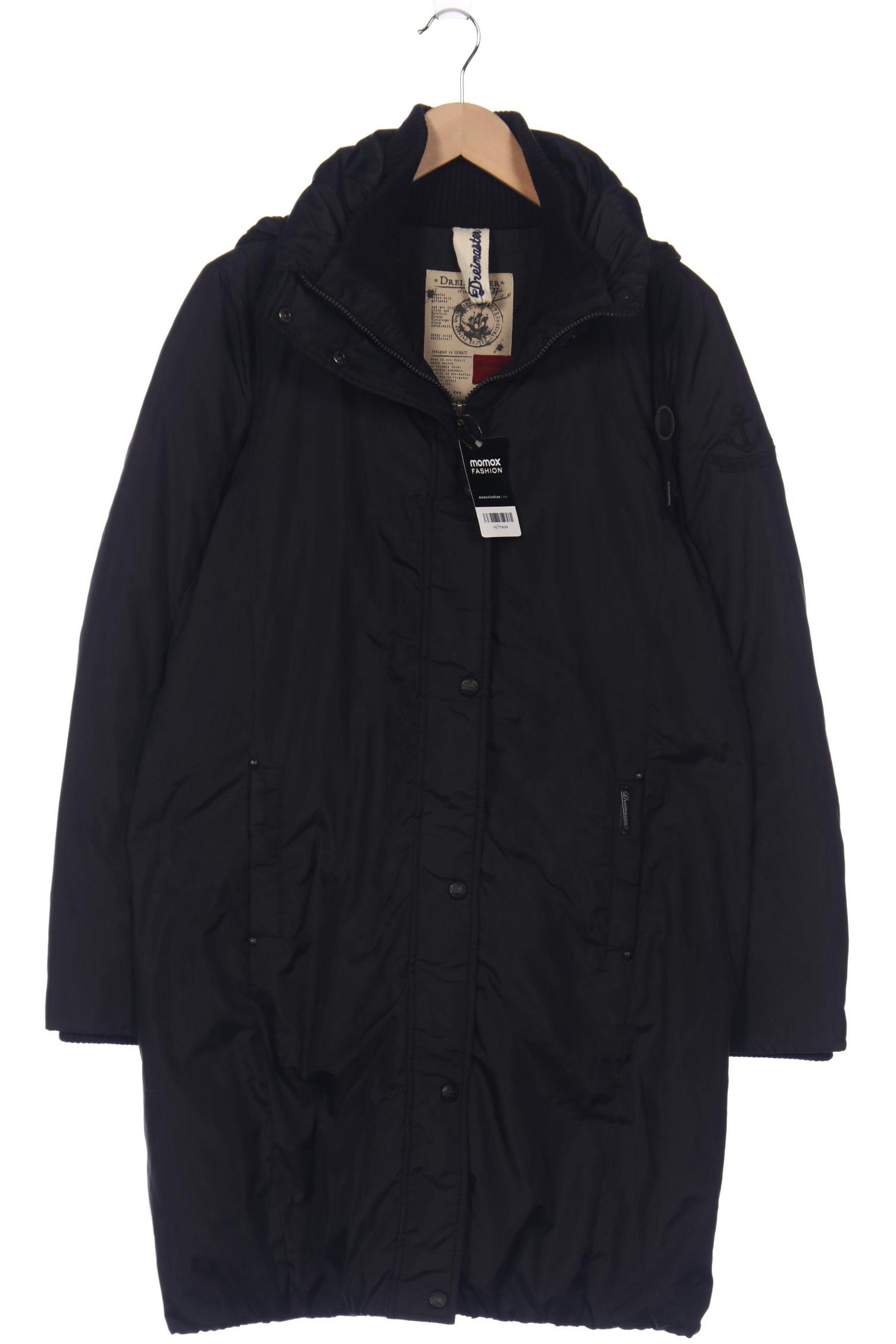 

DreiMaster Damen Mantel, schwarz, Gr. 38