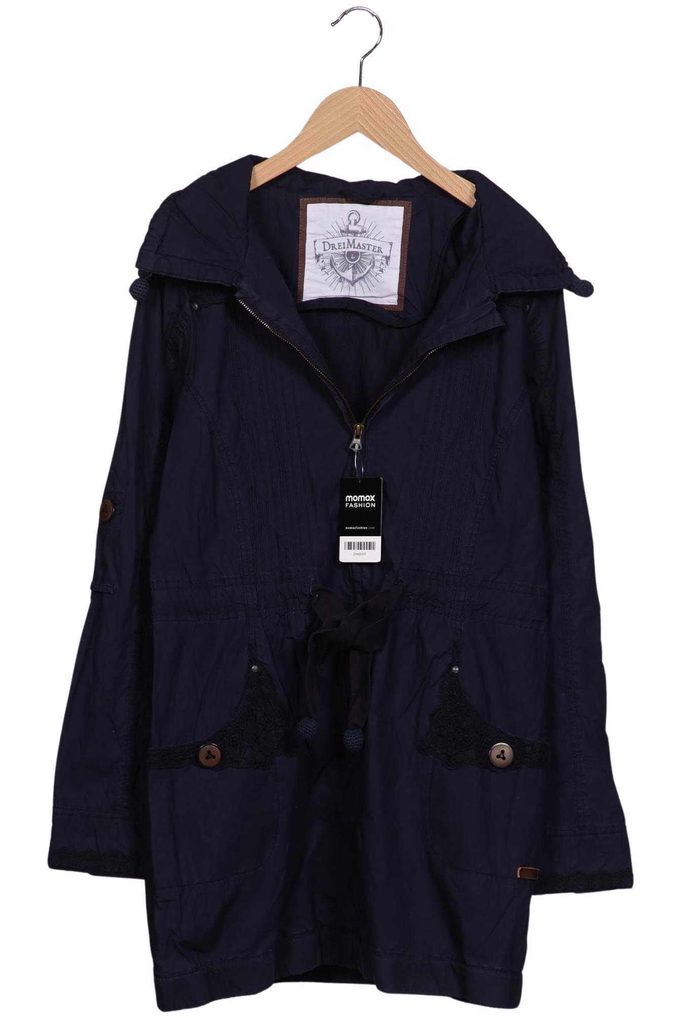 

DreiMaster Damen Mantel, marineblau, Gr. 42