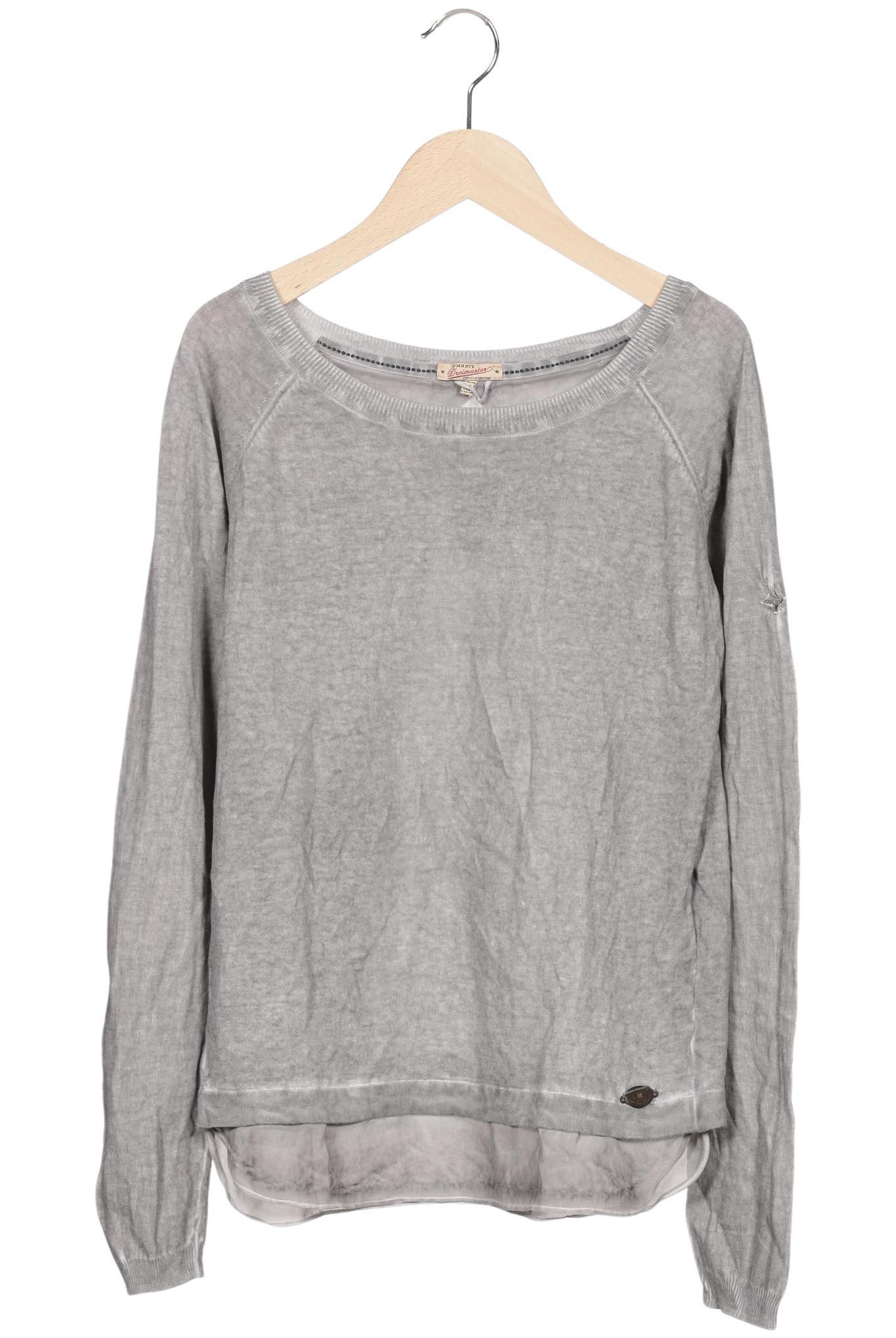

DreiMaster Damen Pullover, grau, Gr. 38