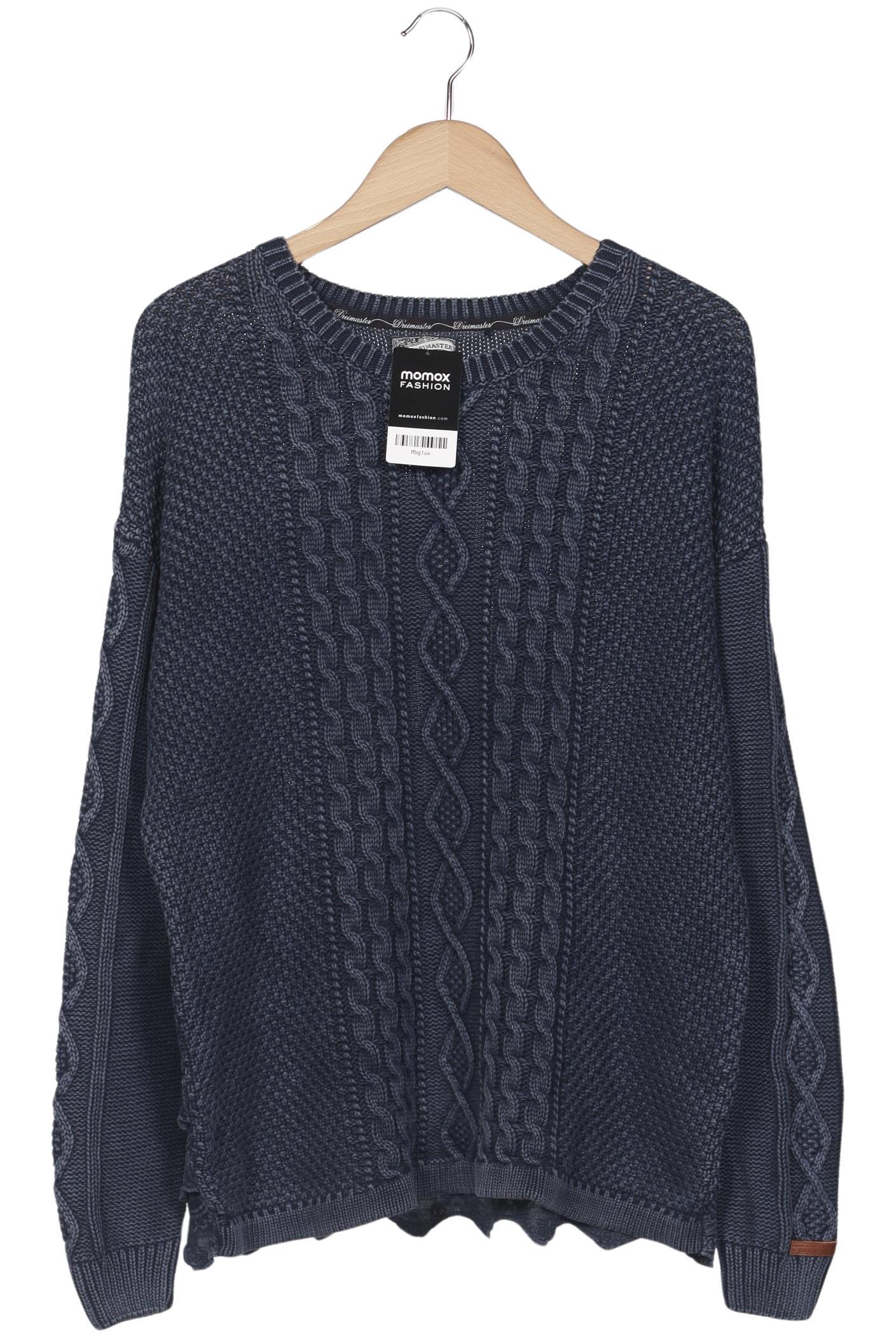 

DreiMaster Damen Pullover, marineblau, Gr. 44