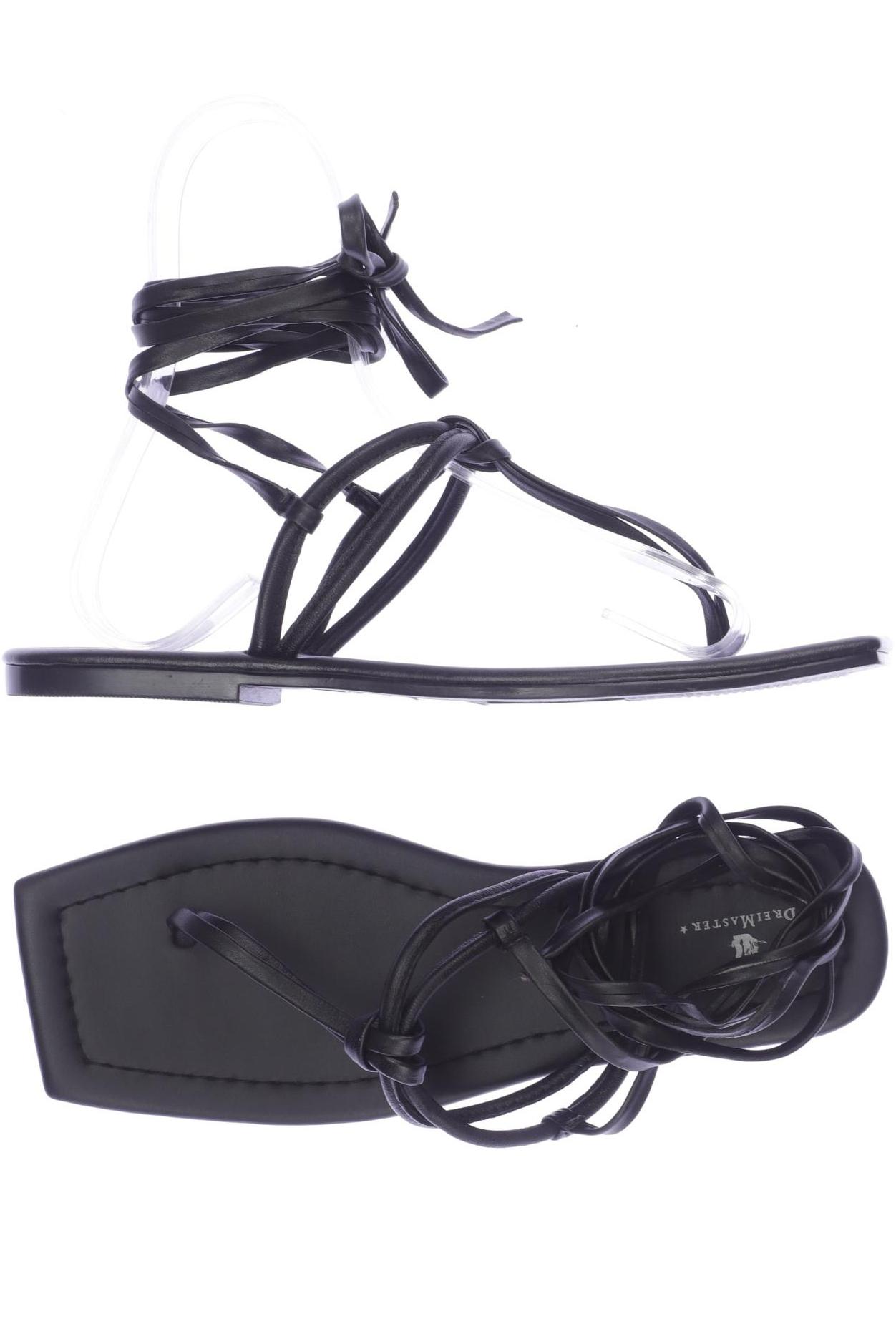 

DreiMaster Damen Sandale, schwarz, Gr. 40