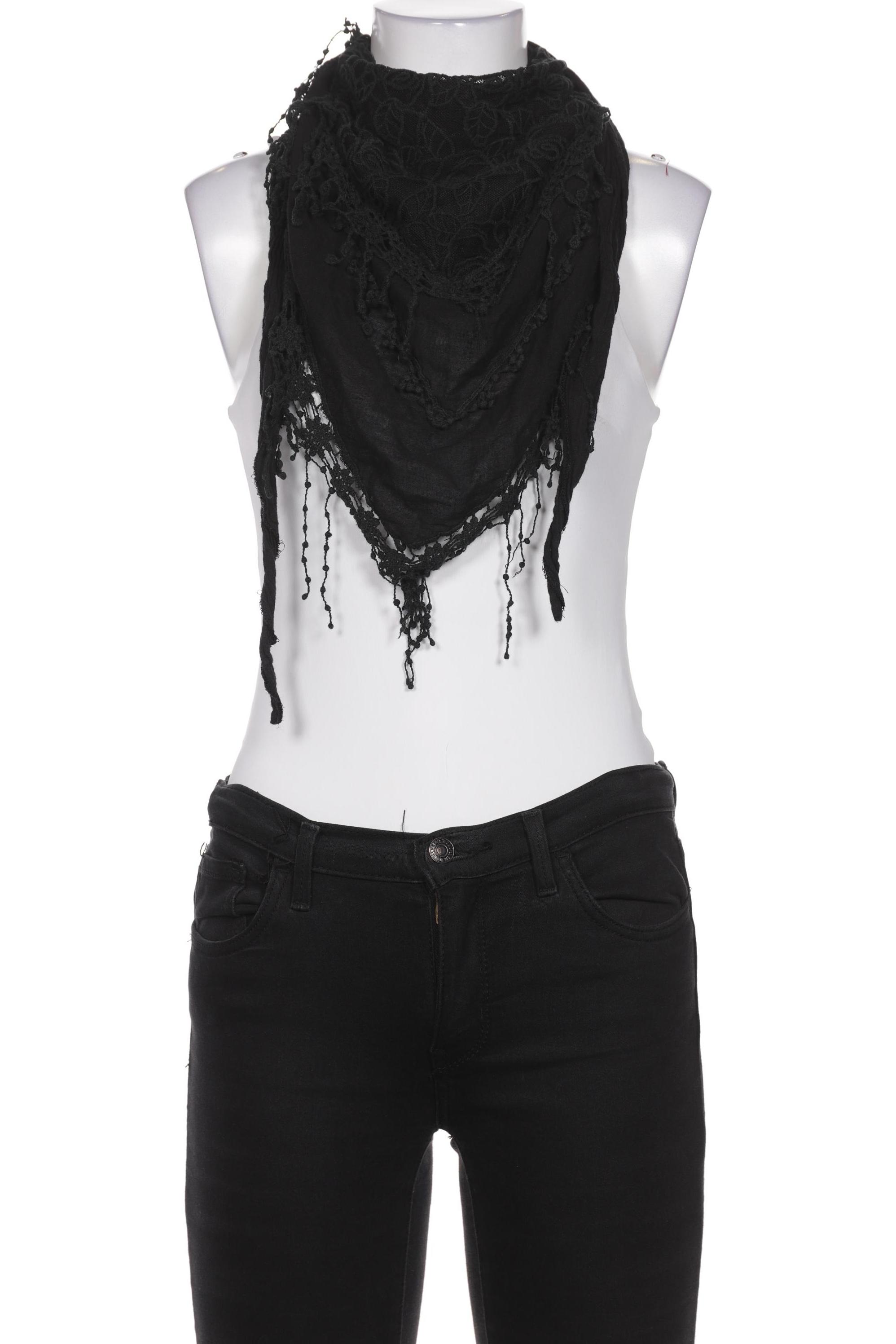 

DreiMaster Damen Schal, schwarz, Gr.