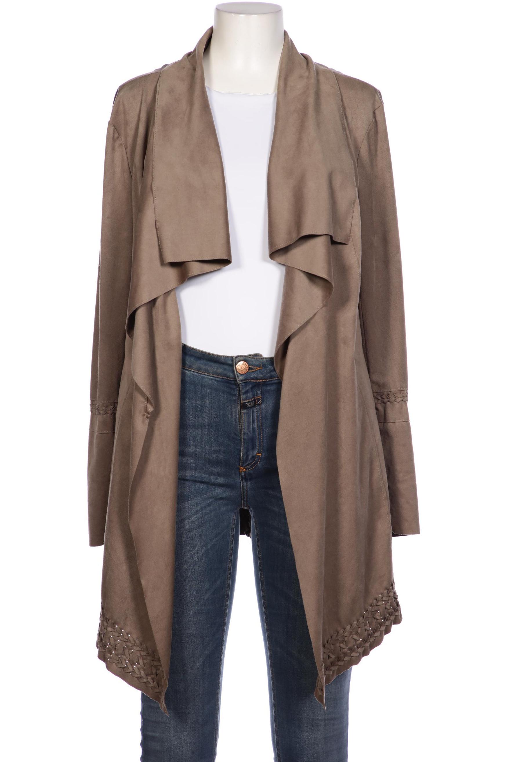 

DreiMaster Damen Strickjacke, beige, Gr. 64