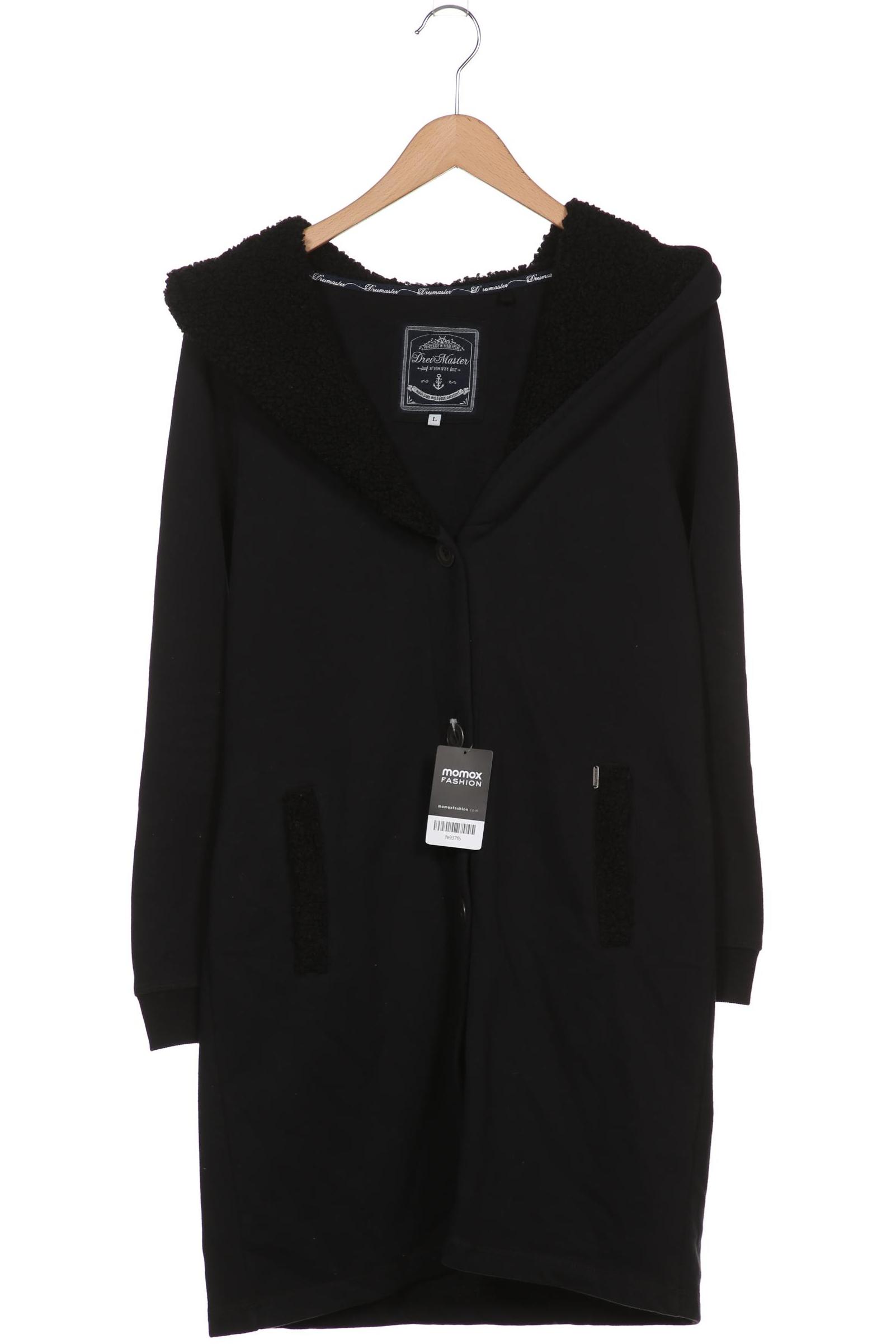 

DreiMaster Damen Strickjacke, schwarz, Gr. 42