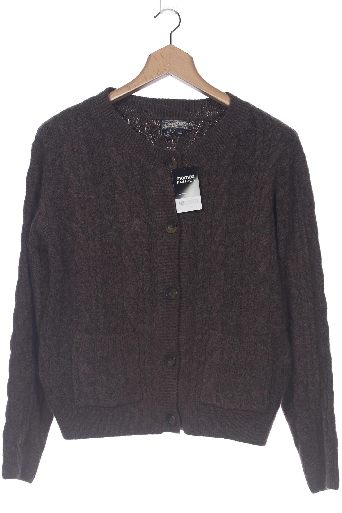

DreiMaster Damen Strickjacke, braun, Gr. 44