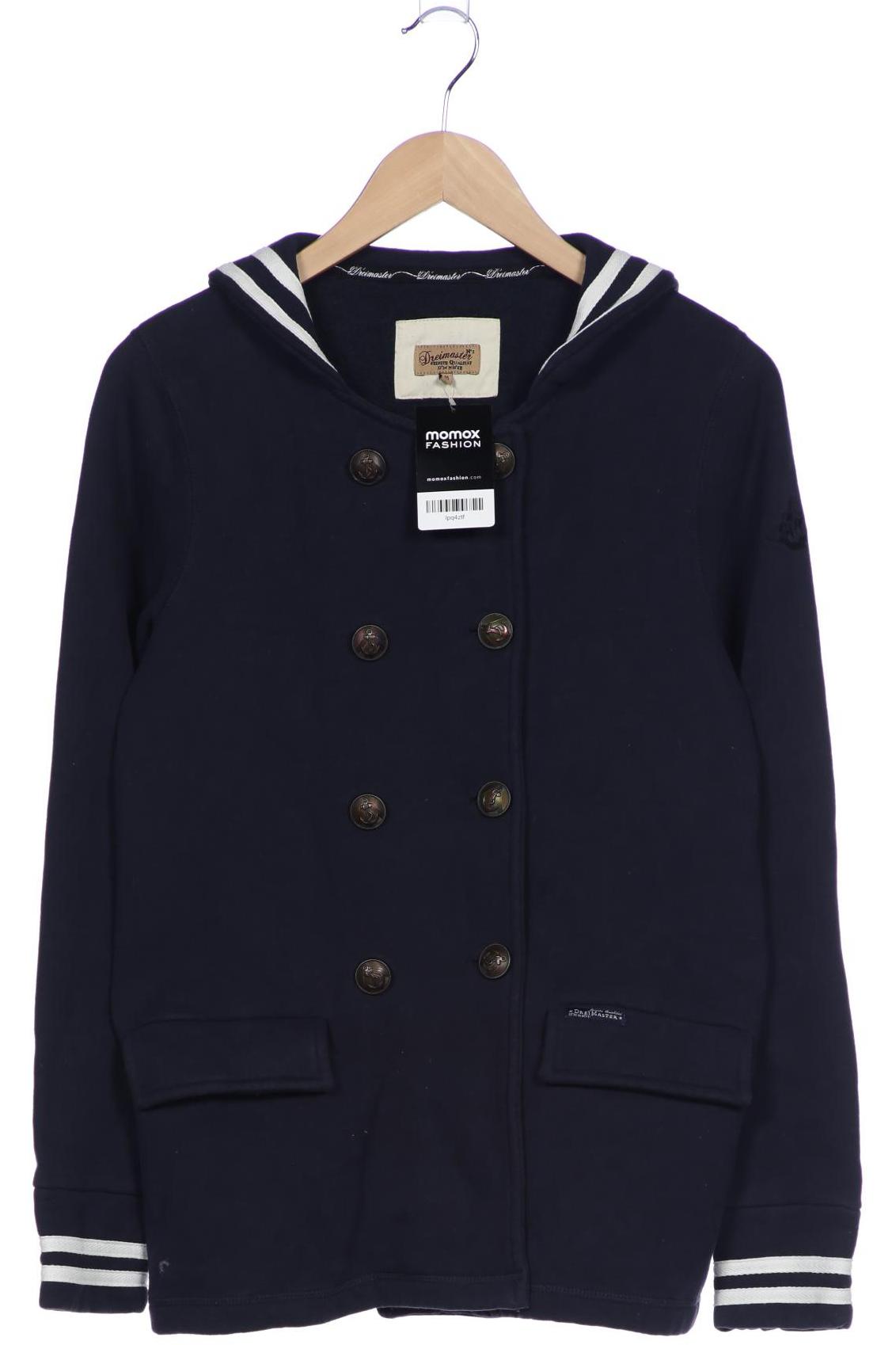 

DreiMaster Damen Strickjacke, marineblau, Gr. 38