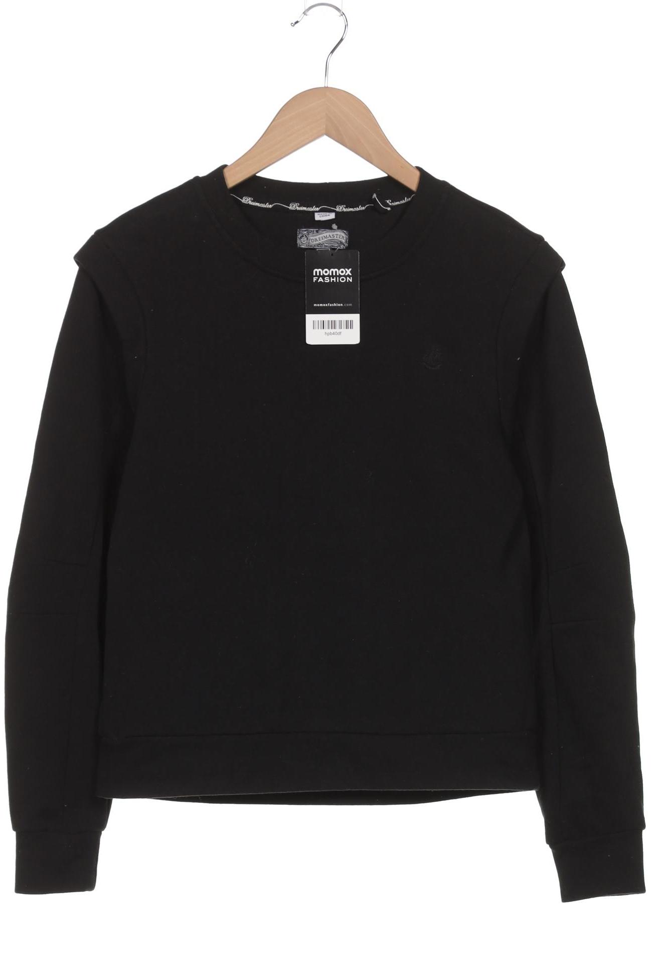 

DreiMaster Damen Sweatshirt, schwarz, Gr. 38