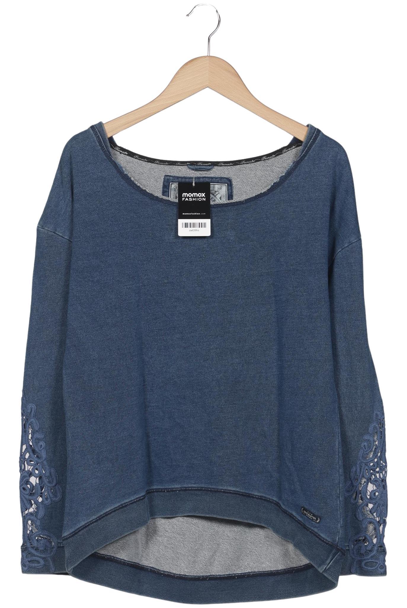 

DreiMaster Damen Sweatshirt, blau, Gr. 38