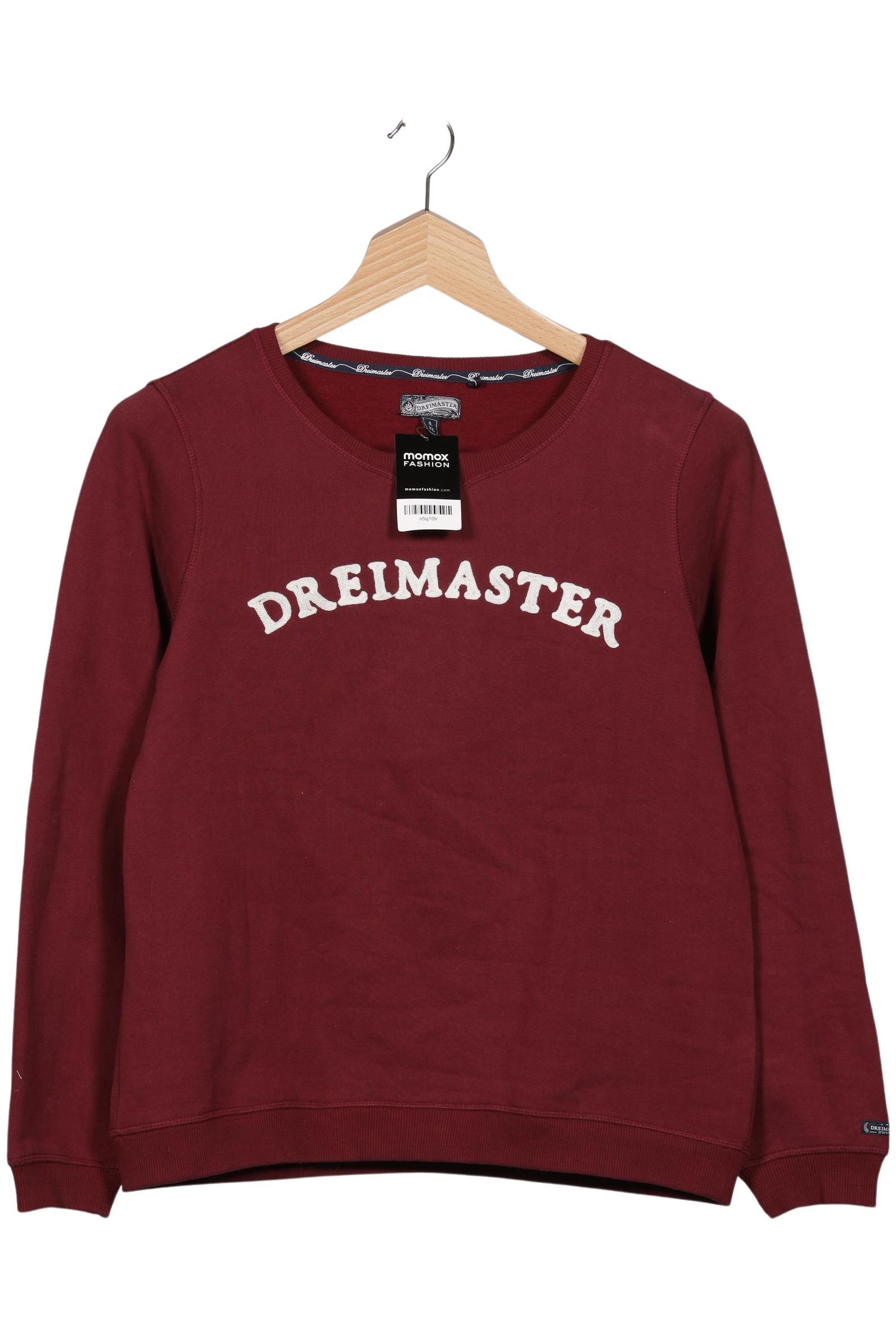 

DreiMaster Damen Sweatshirt, bordeaux, Gr. 44