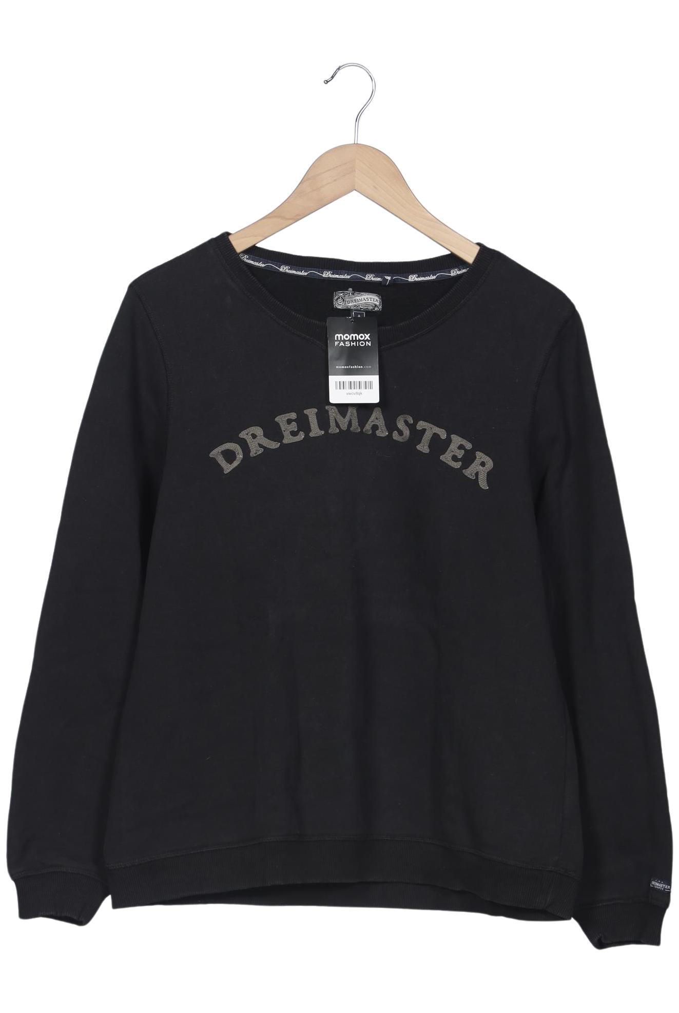 

DreiMaster Damen Sweatshirt, schwarz, Gr. 44