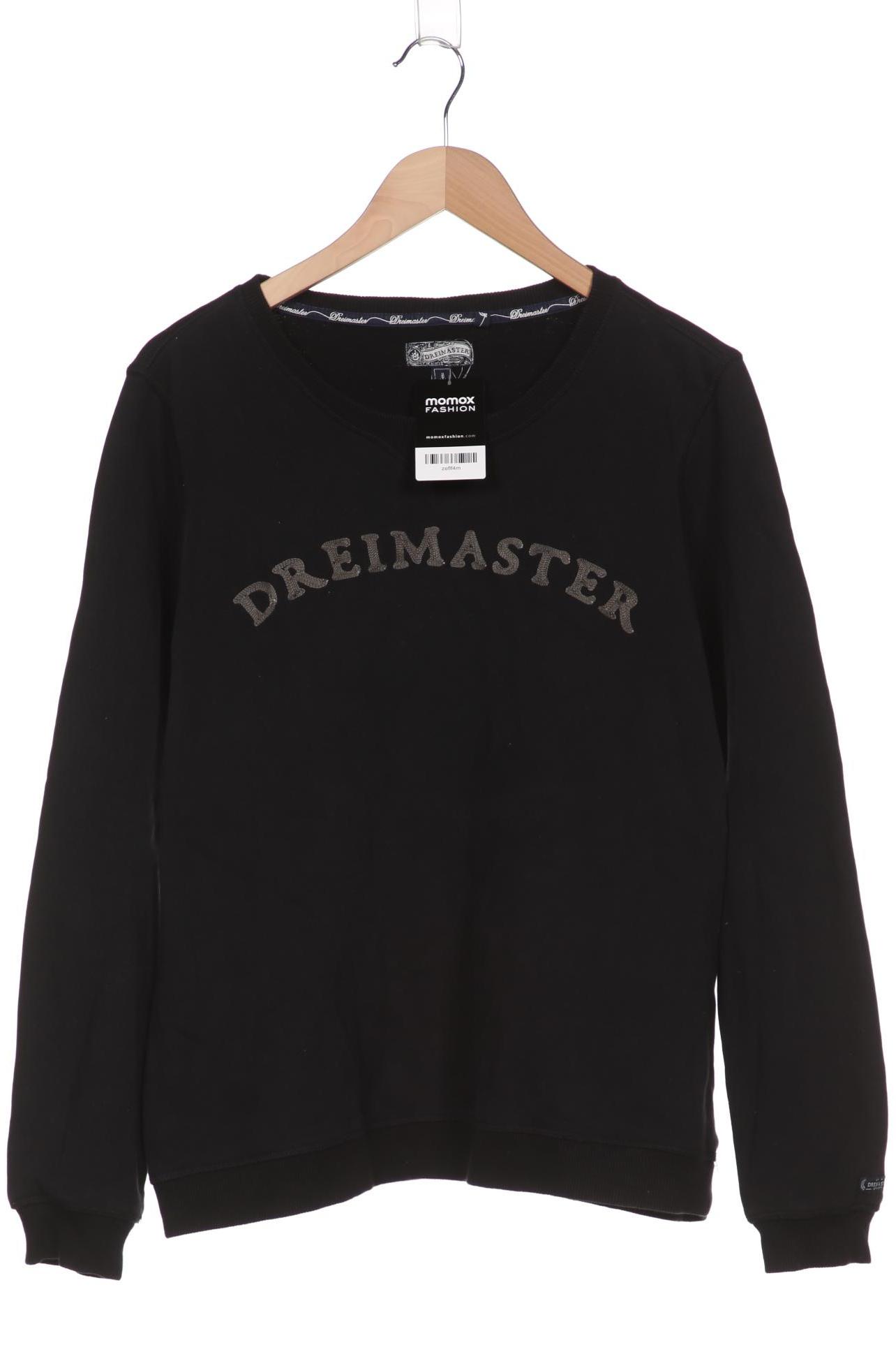 

DreiMaster Damen Sweatshirt, schwarz