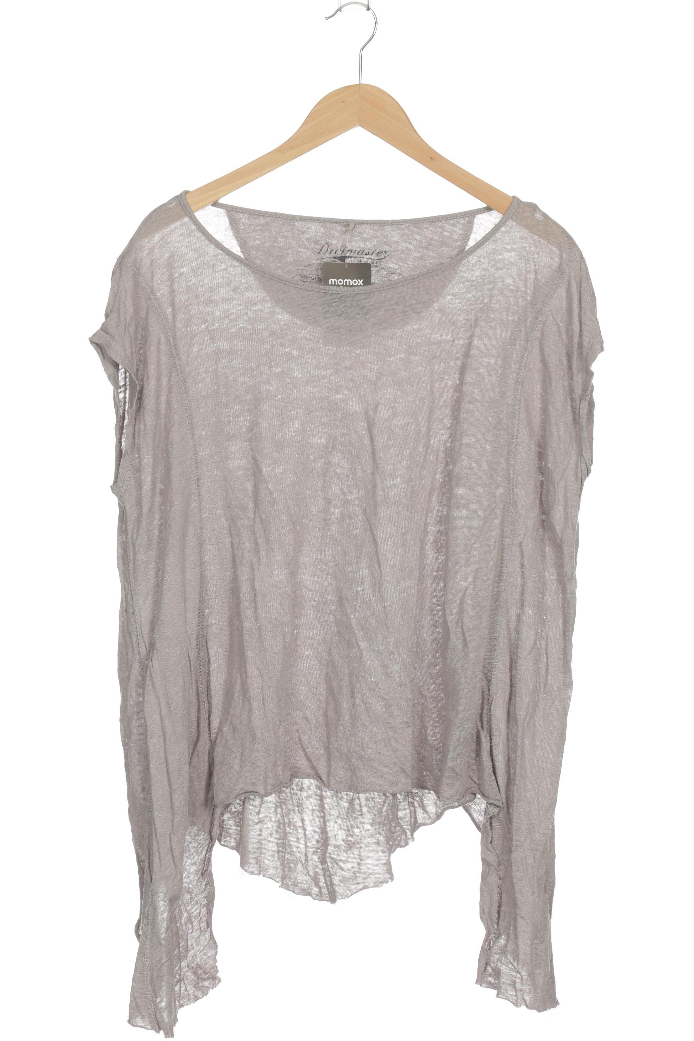 

DreiMaster Damen T-Shirt, grau, Gr.