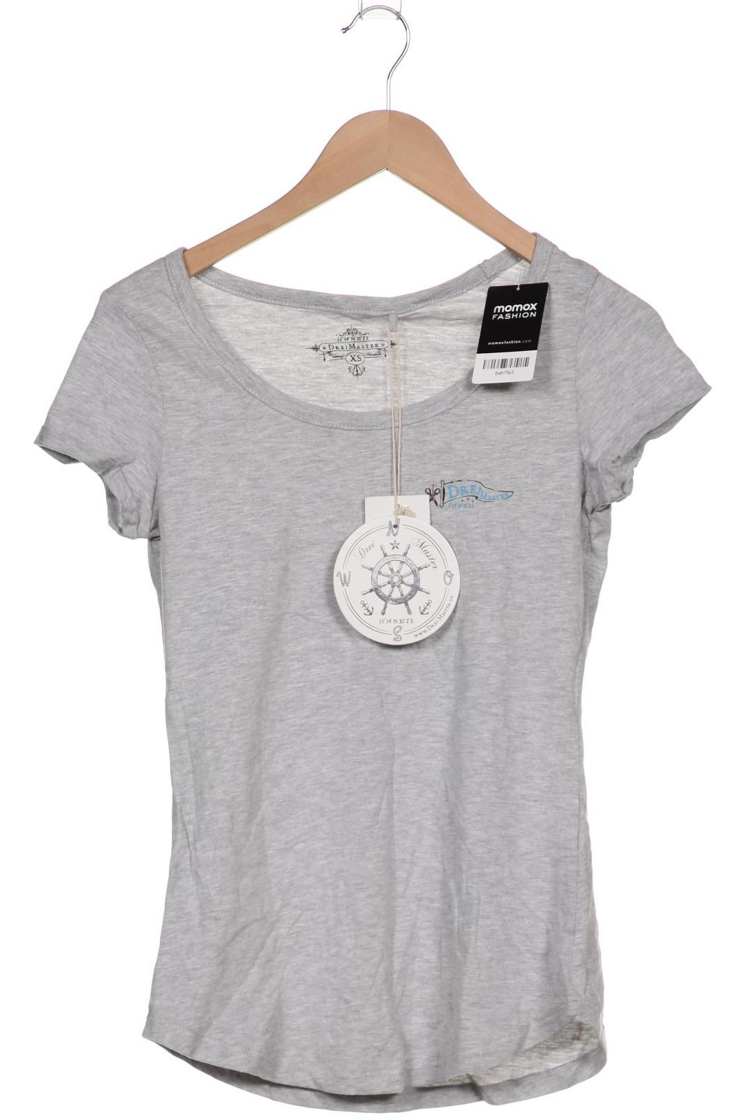 

DreiMaster Damen T-Shirt, grau, Gr. 34